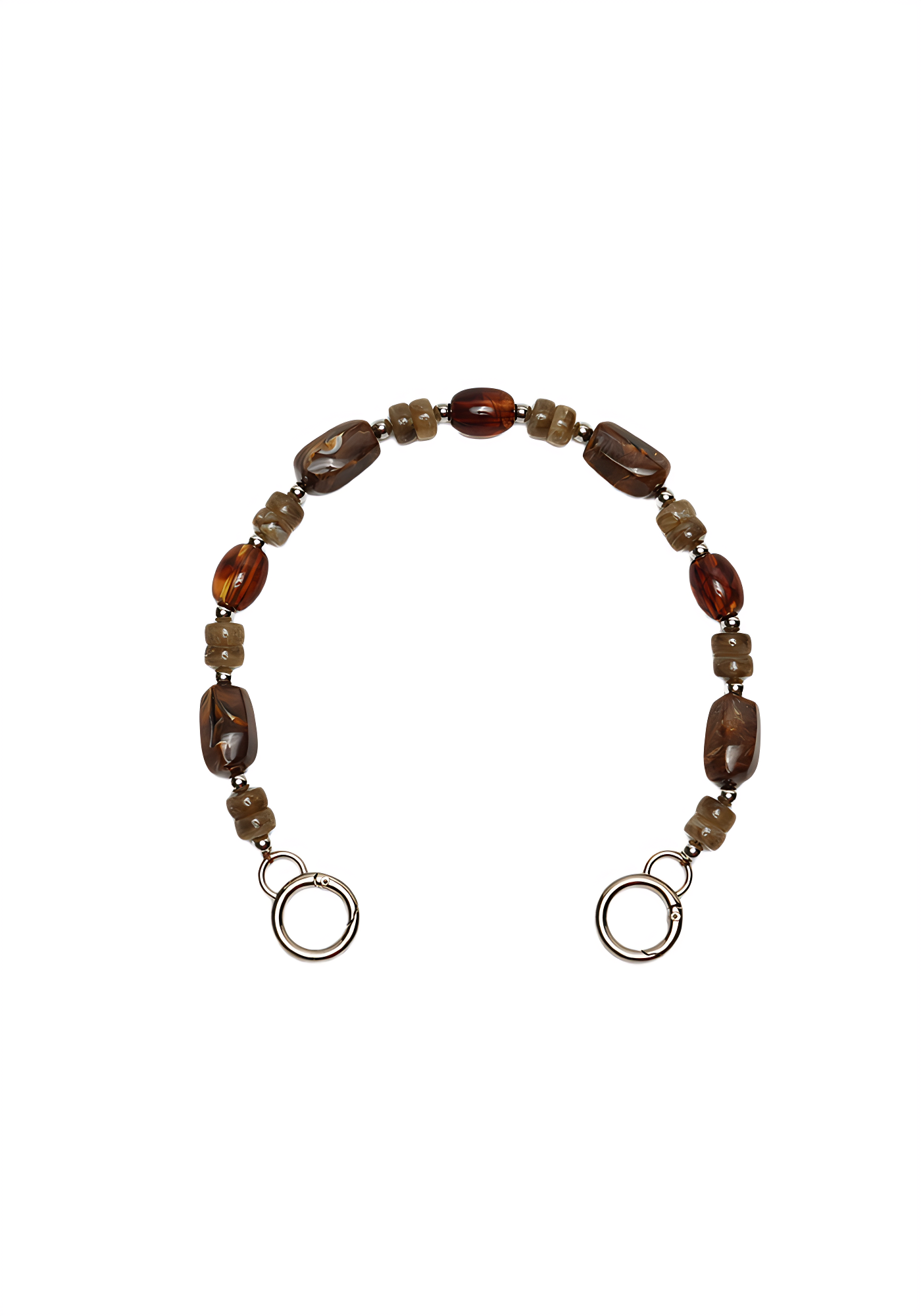 Espresso Swirl Phone Chain by Mila (Short)