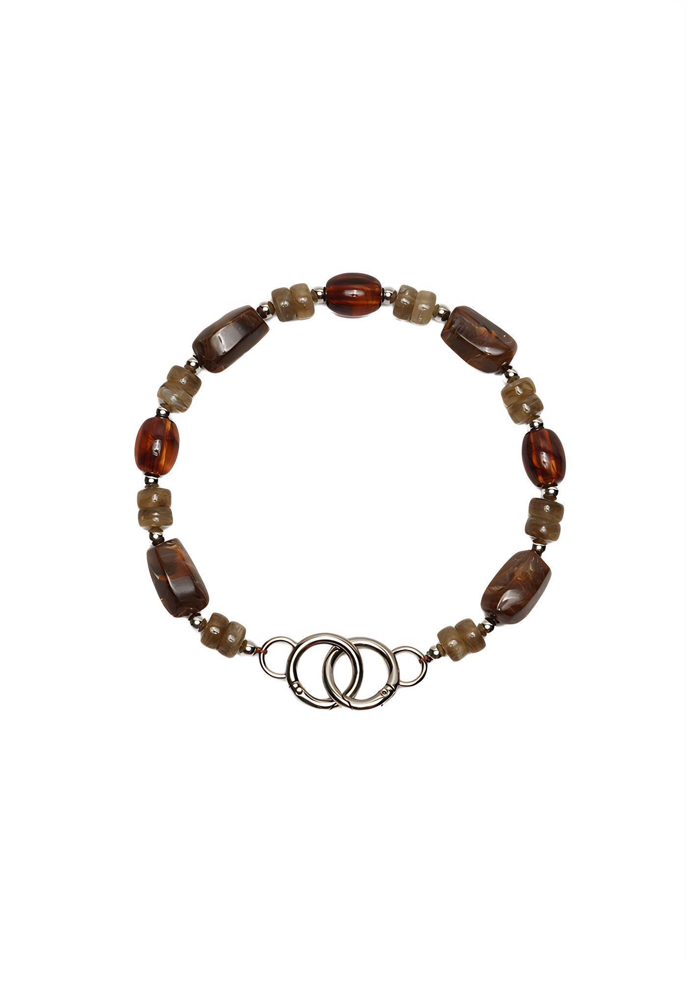 Espresso Swirl Phone Chain by Mila (Short)