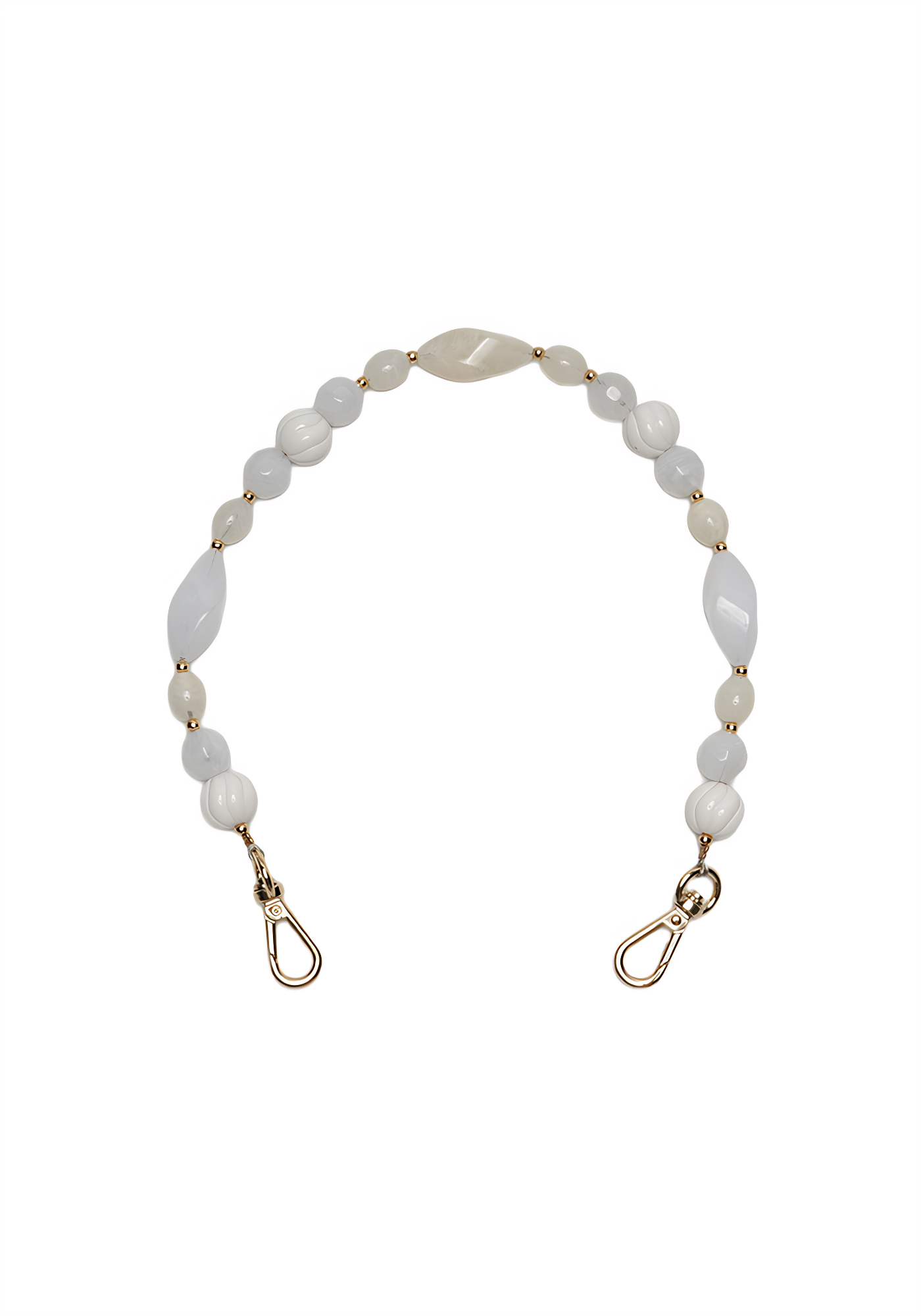 Frosted Shell Phone Chain by Mila (Short)