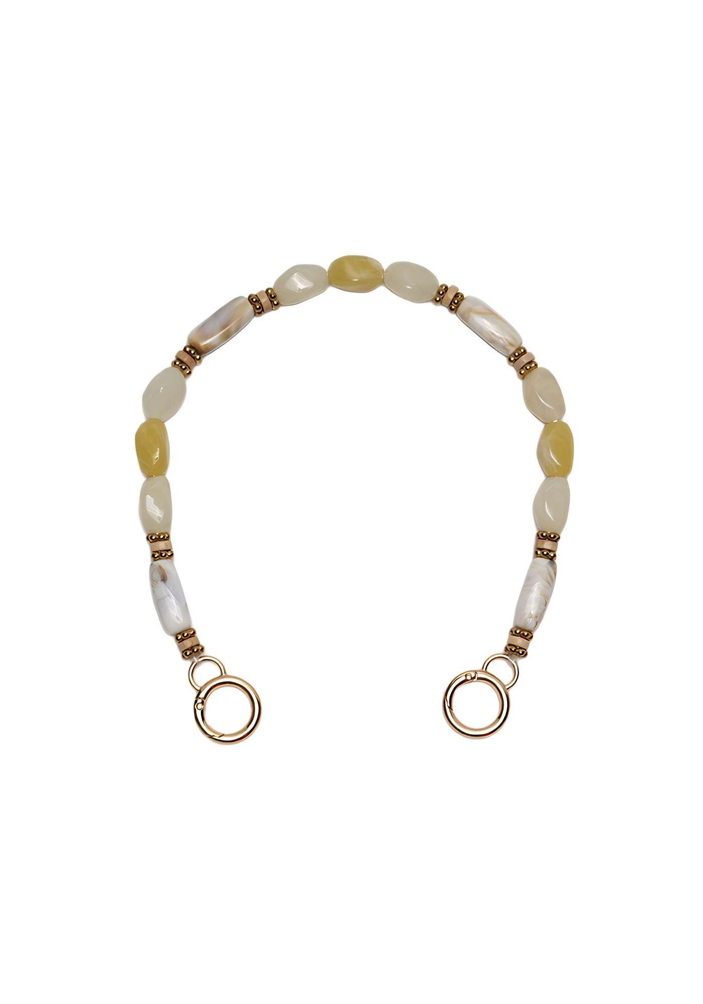 Golden Milk Phone Chain by Mila (Short)