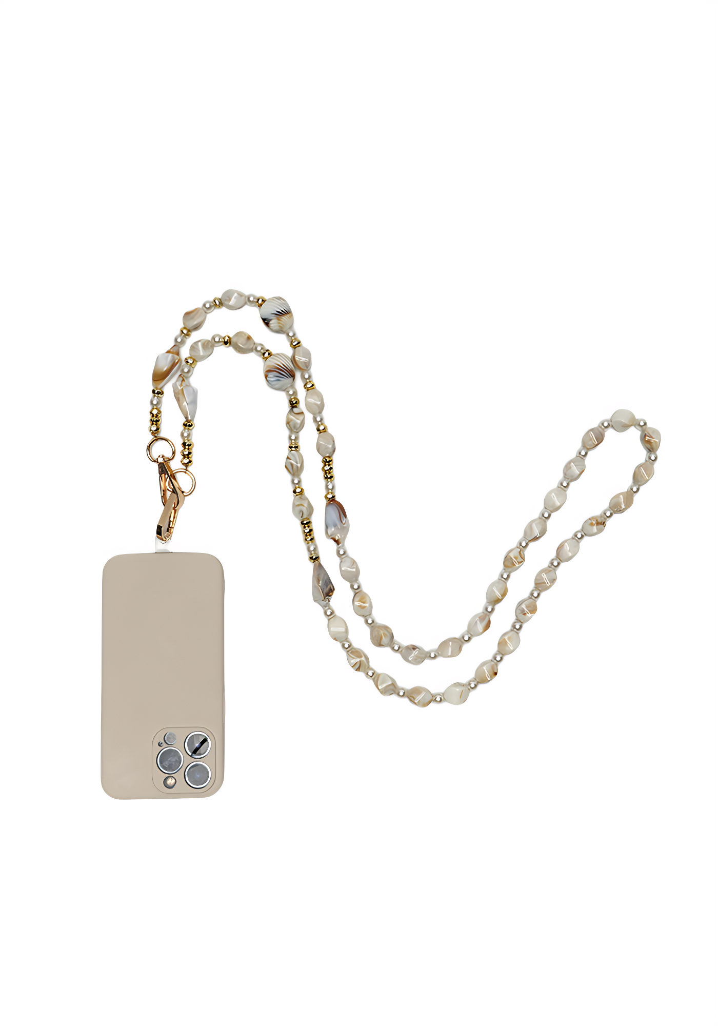 Golden Tide Phone Chain by Mila (Long)