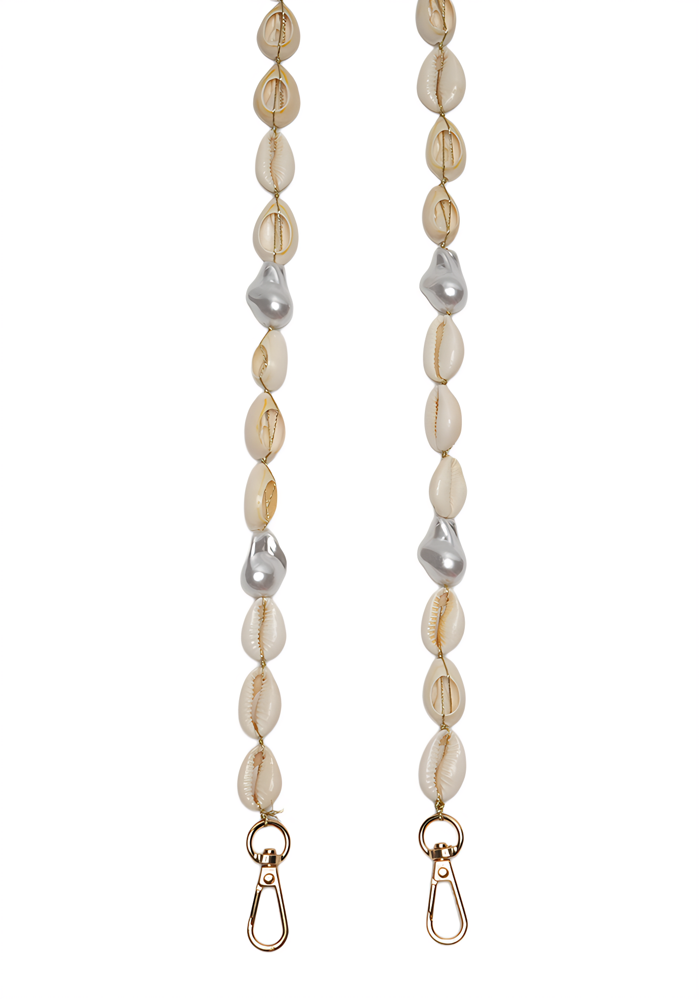 Isla Cowrie Phone Chain by Mila (Long)