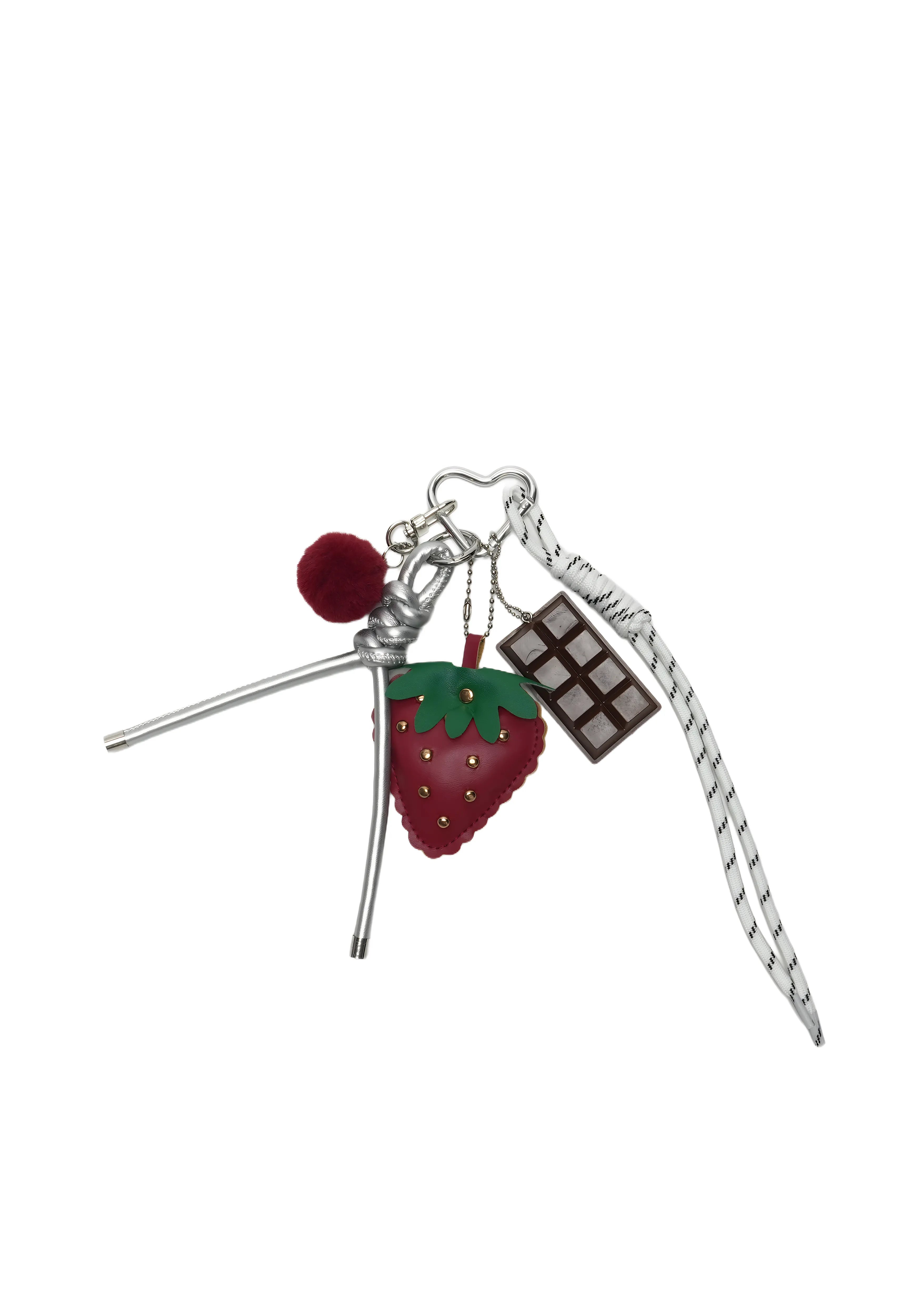 BERRY CHOCO TWIST — Charm Strap