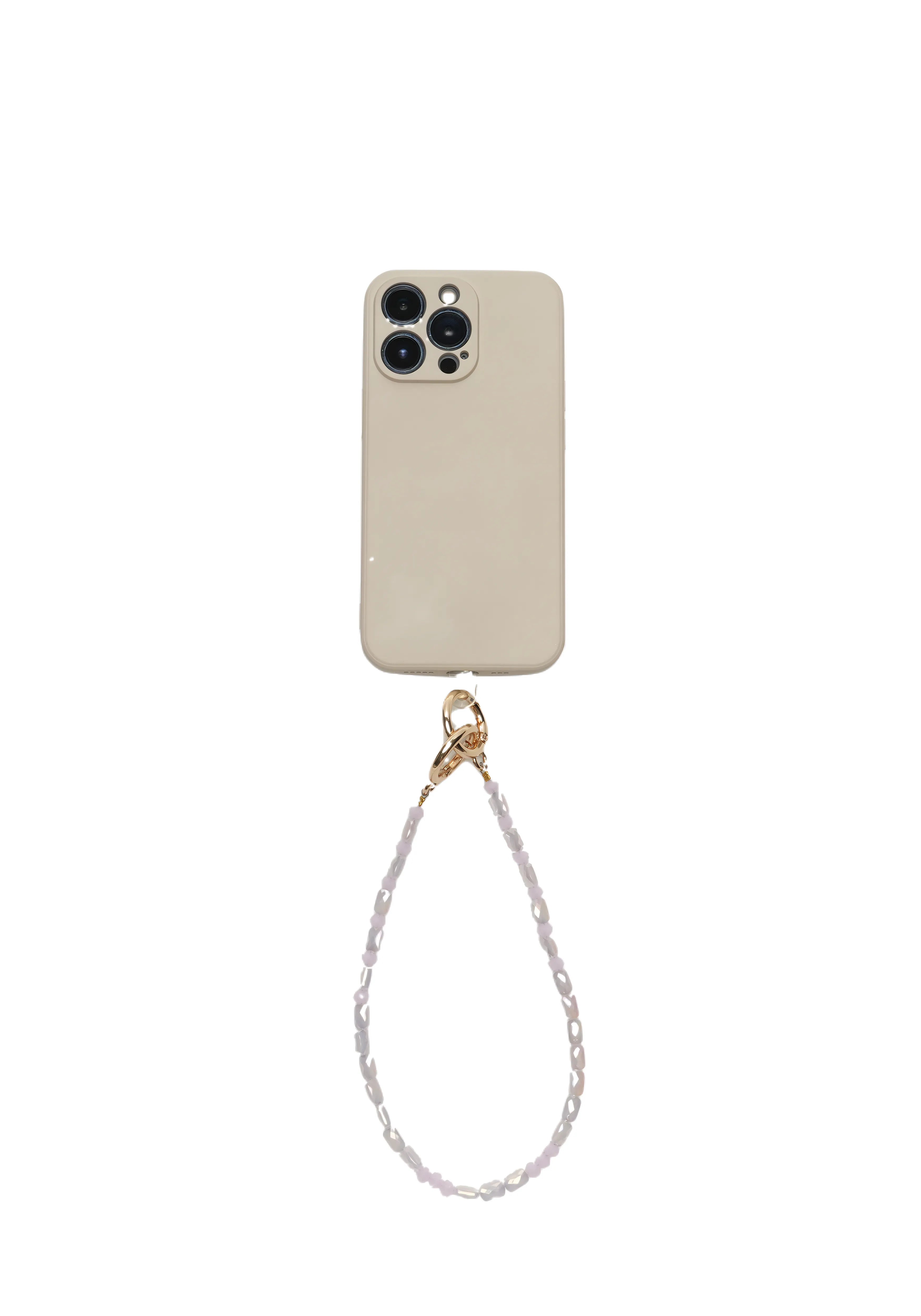 CELESTE LINE — Faceted Bar Phone Chain