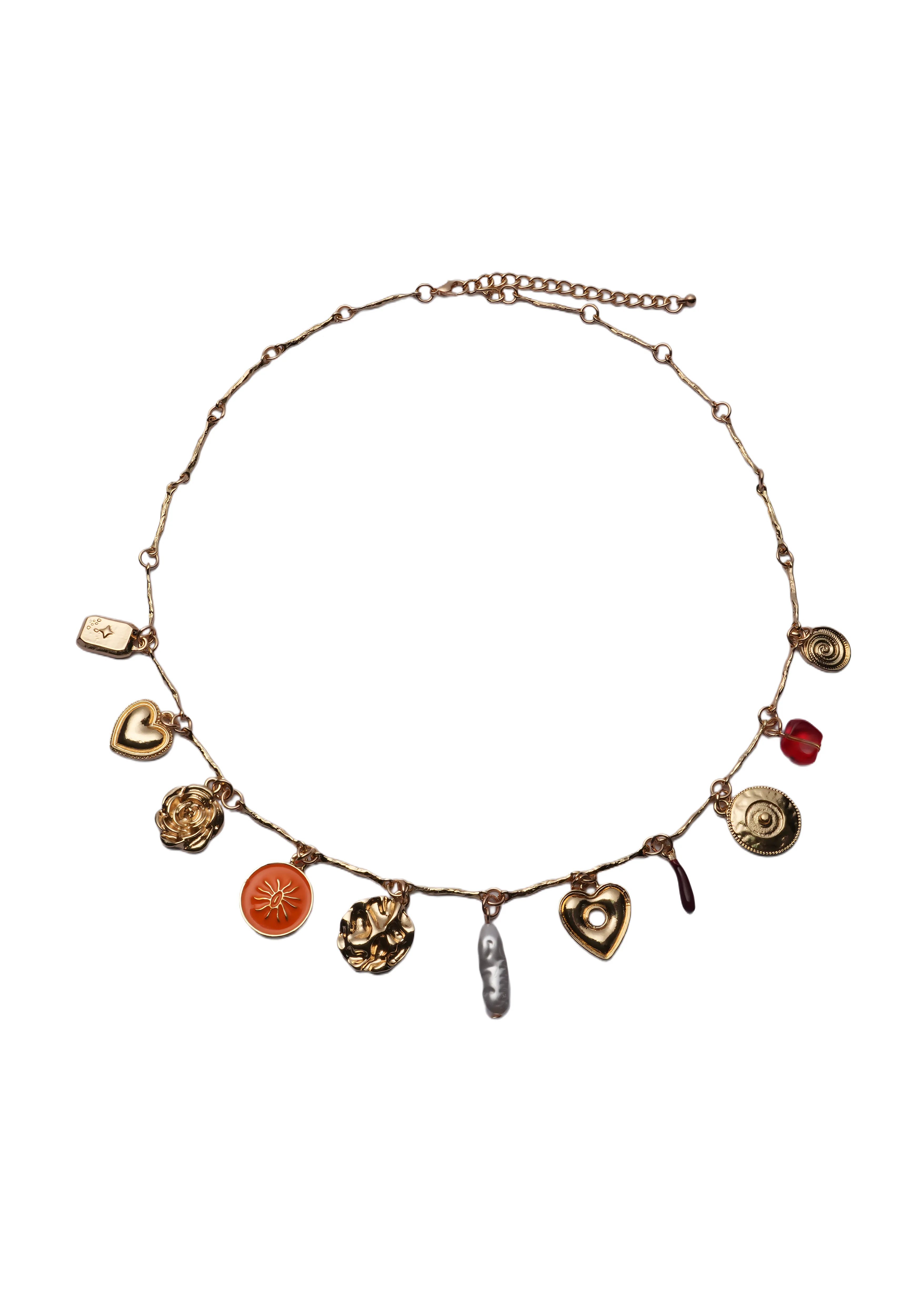 CHARM AMORE — Heart & Icon Necklace