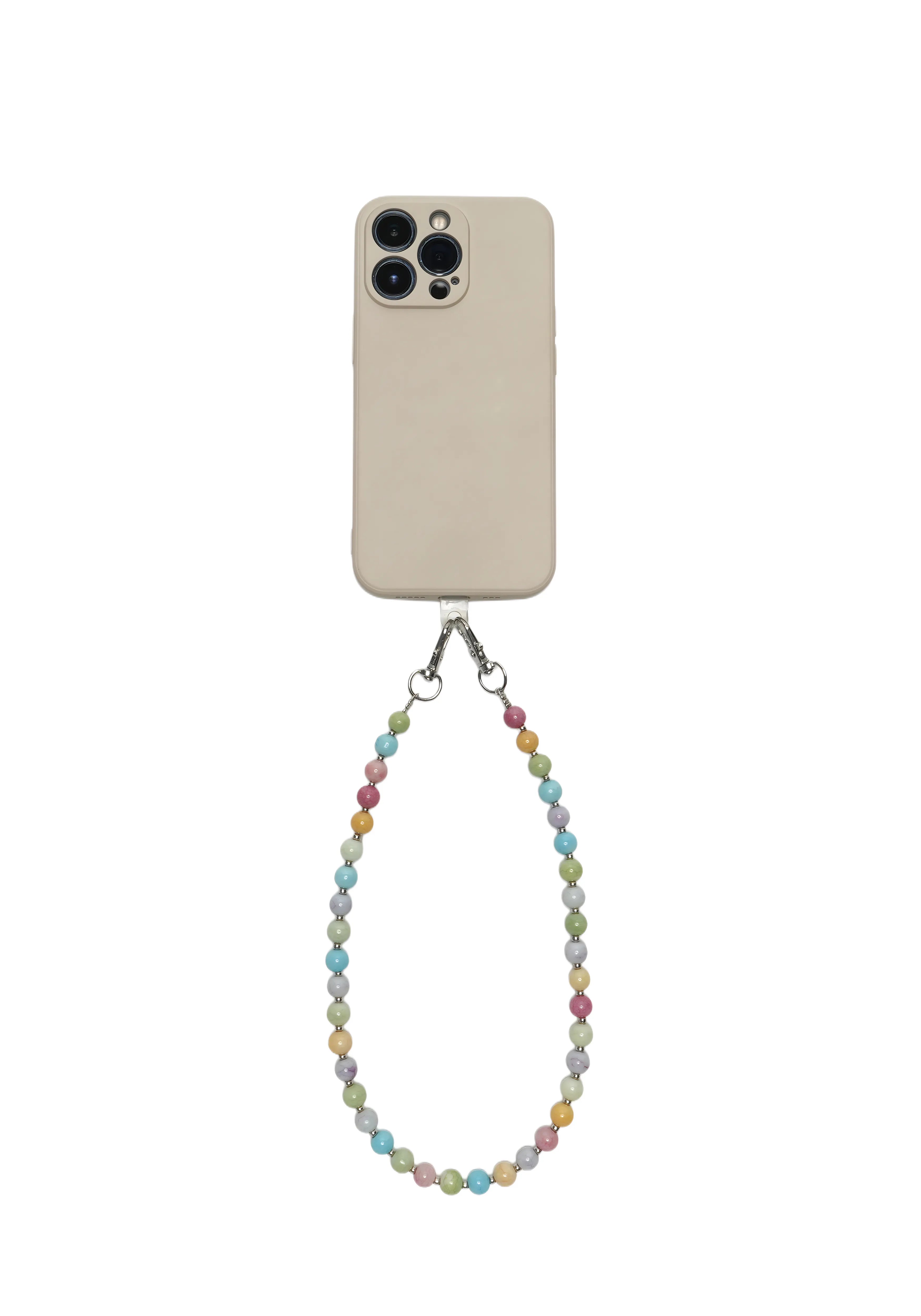 DREAM POP — Gloss Enamel Beaded Phone Chain