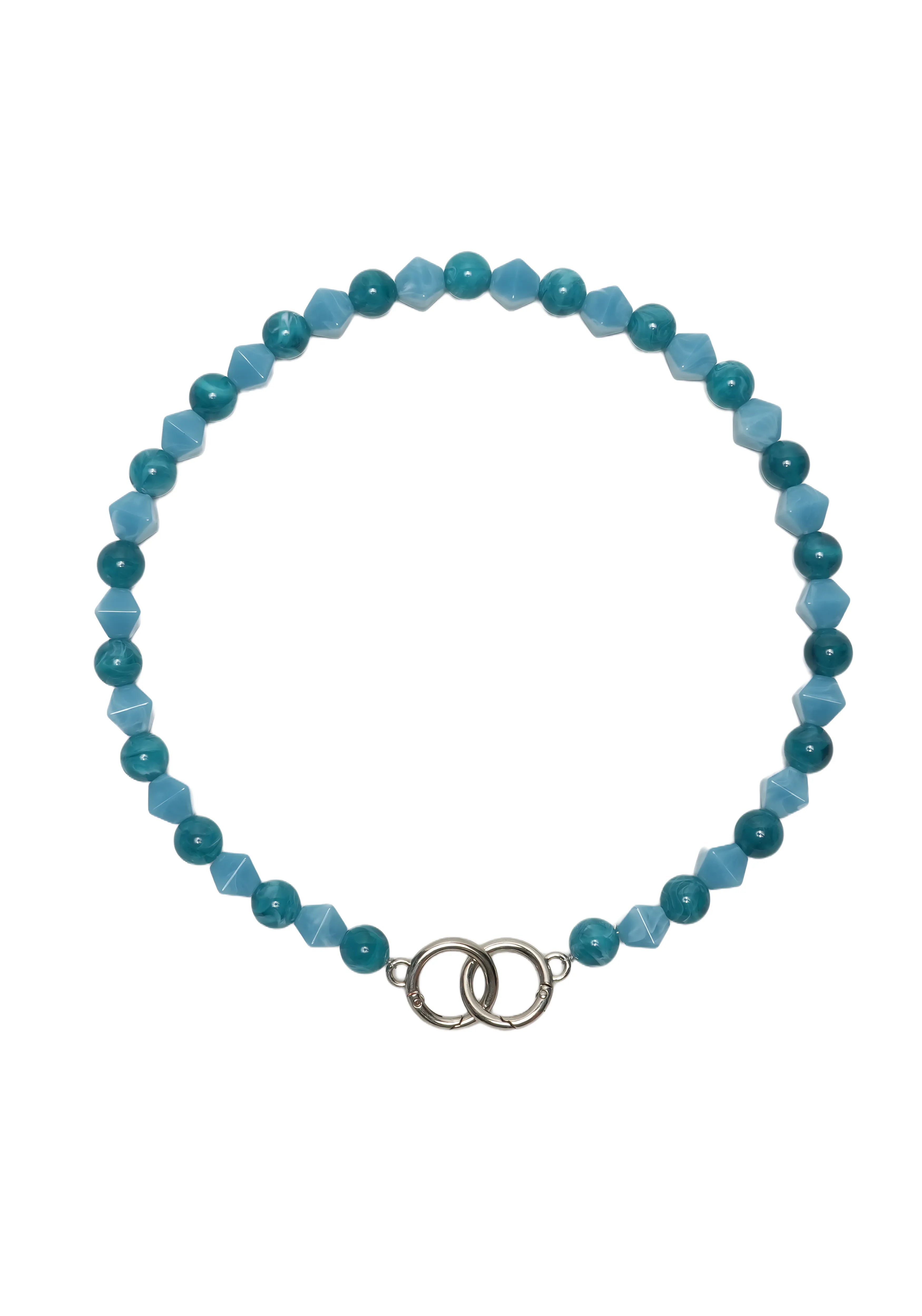 GEM TWIST — Faceted Bead Phone Chain