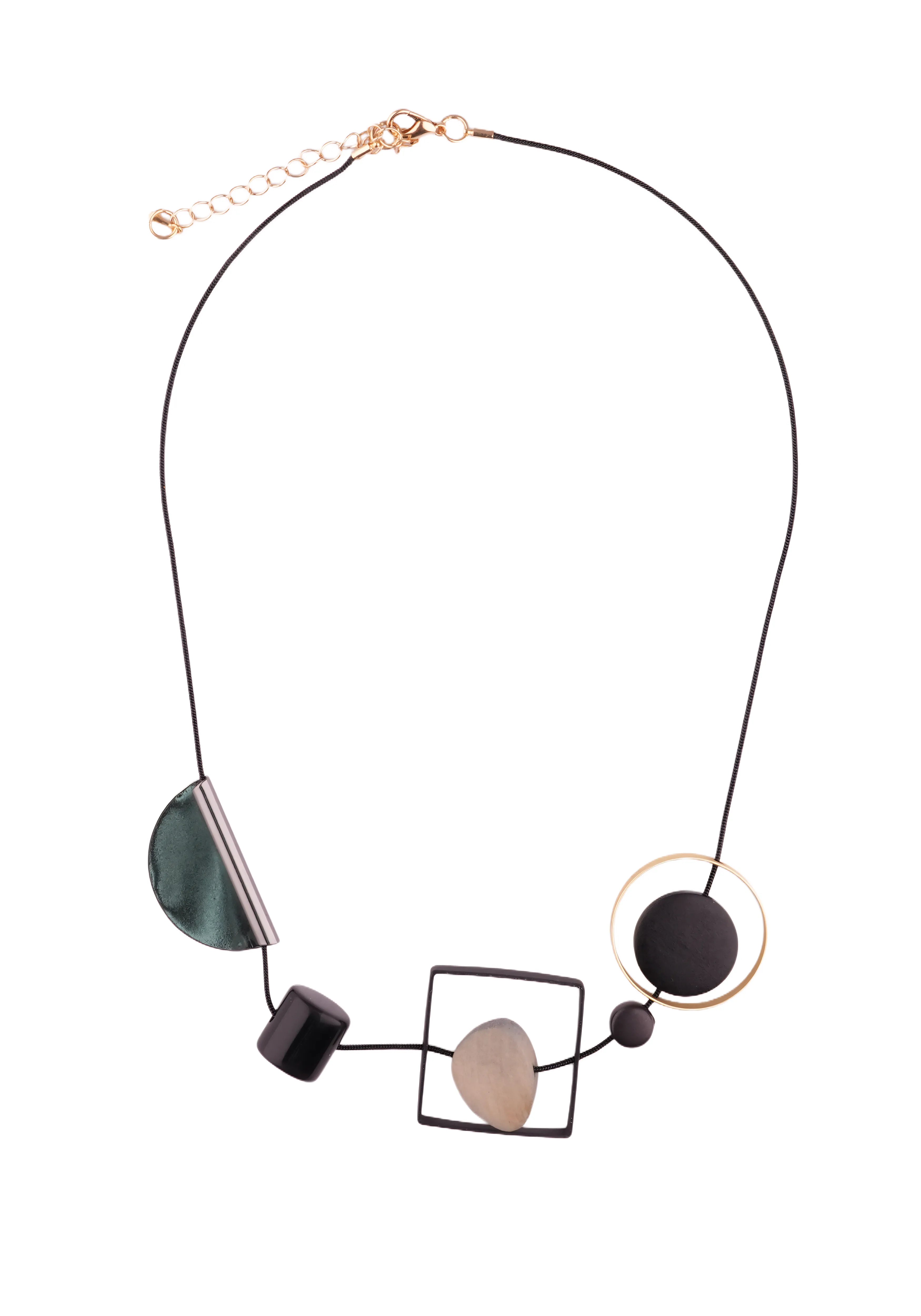 GEOMIX — Orbit Shapes Necklace
