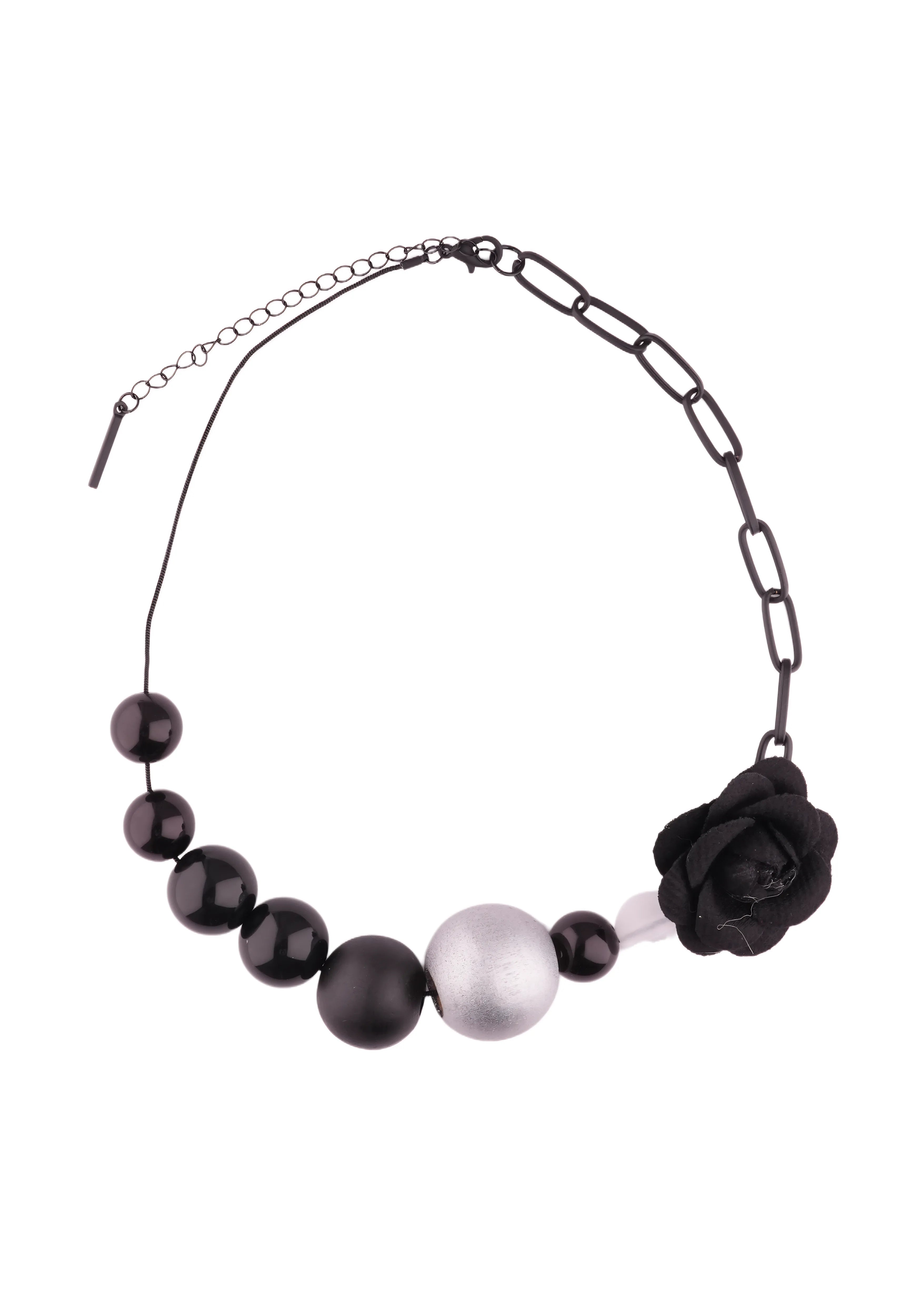 BLOOM SPHERE — Statement Bead Necklace