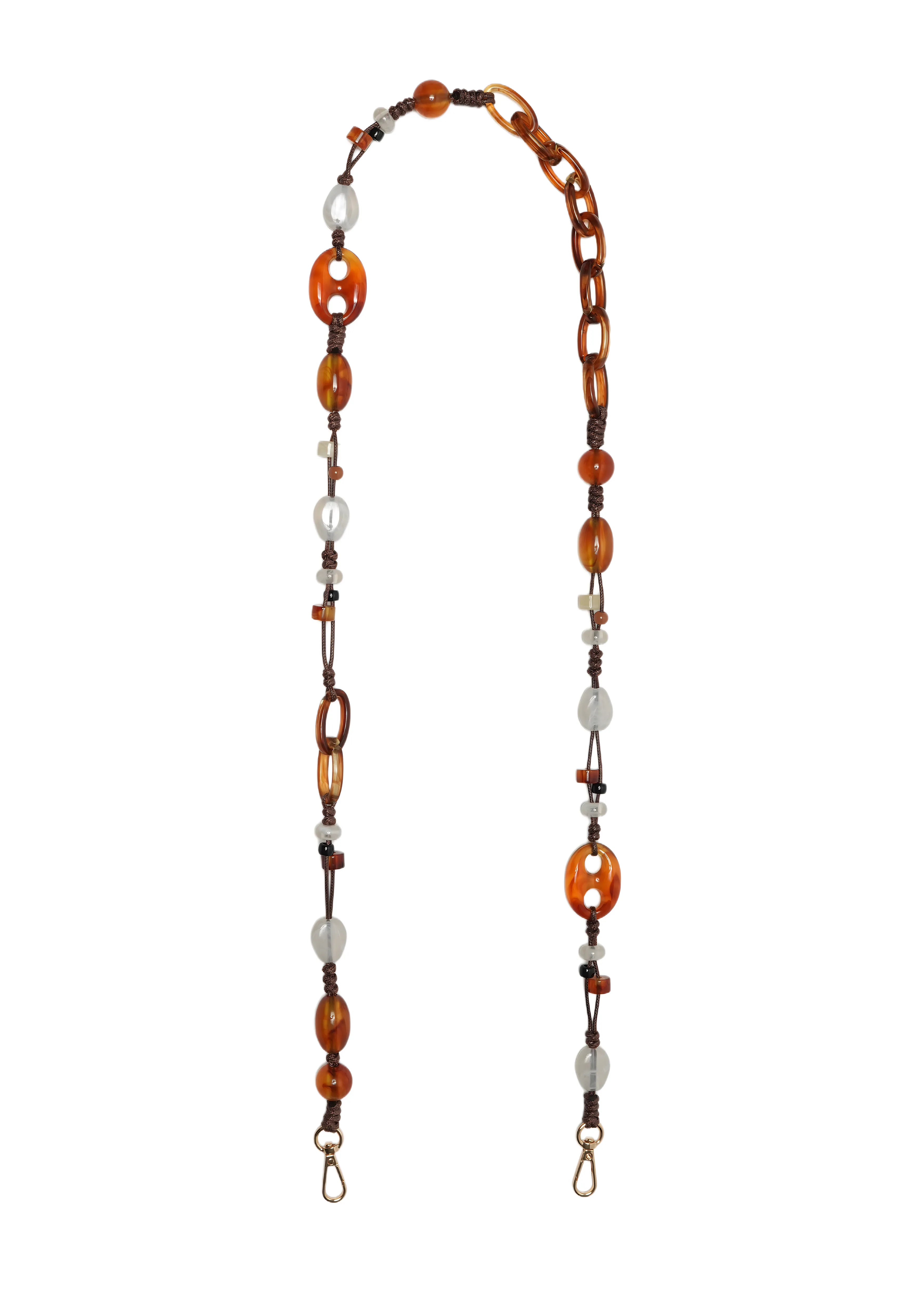 LINK LUXE — Amber Chain Phone Strap