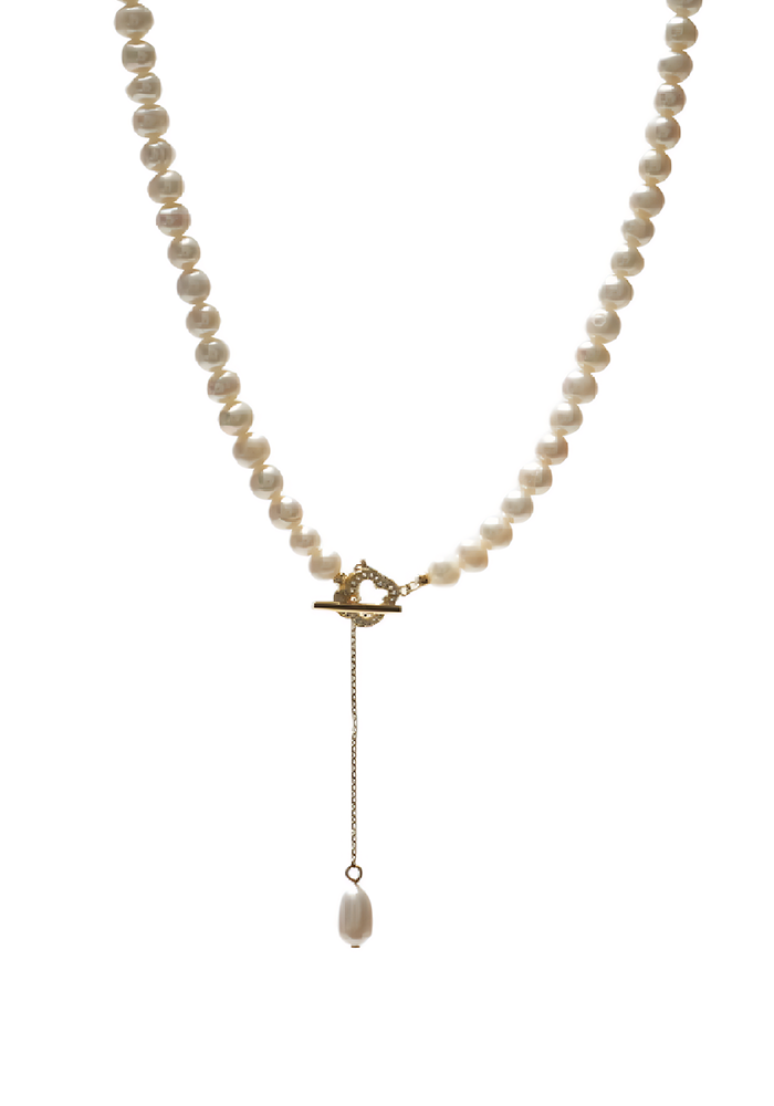 LUMINA — Pearl Drop Necklace