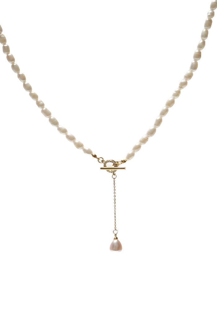 ORBITA — Baroque Pearl Drop Necklace