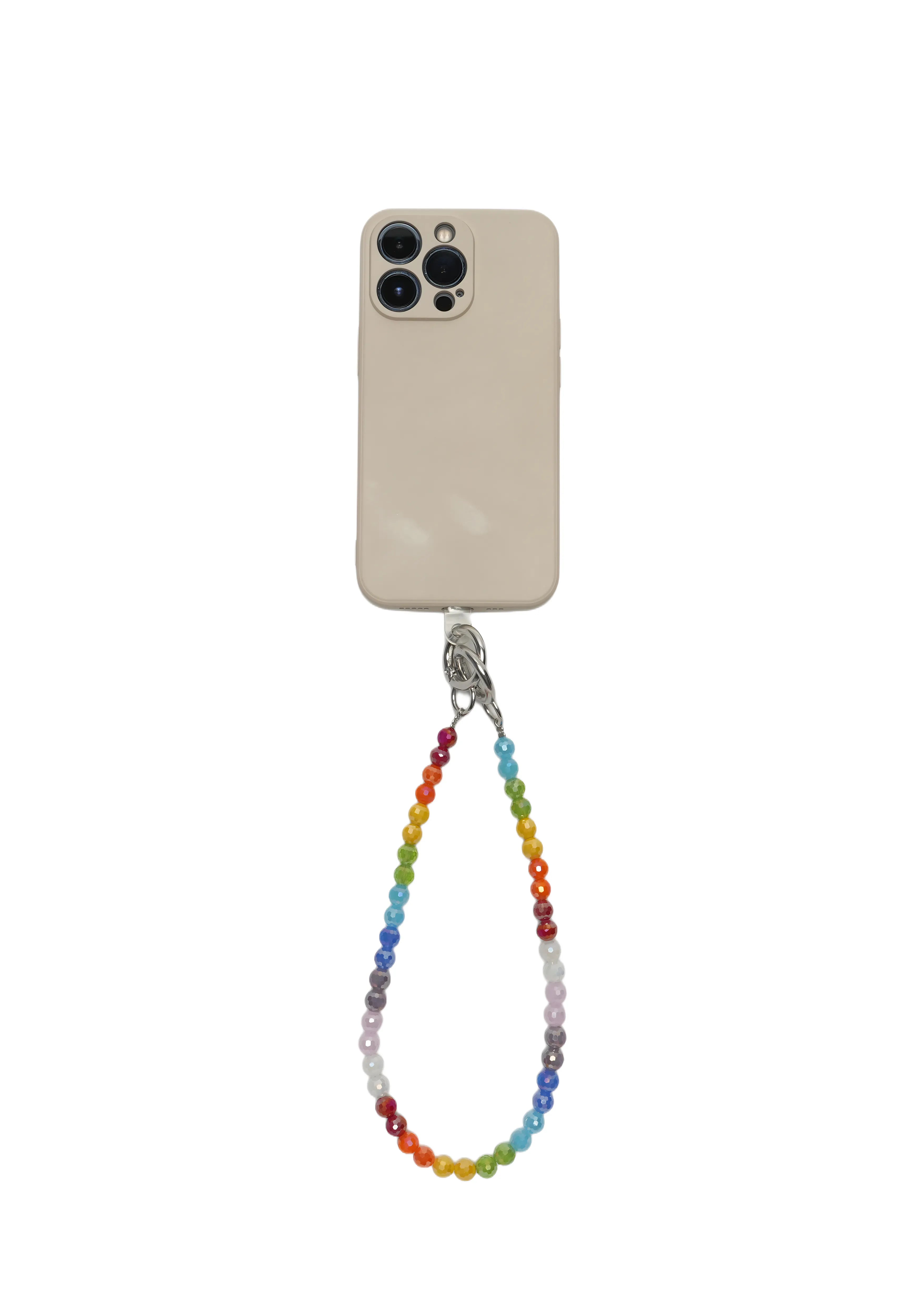 PRISM POP — Faceted Rainbow Phone Chain