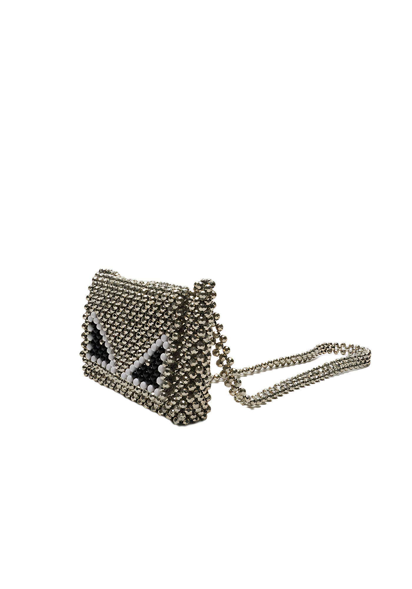 SASSY STARE — Metallic Evil Eye Bag