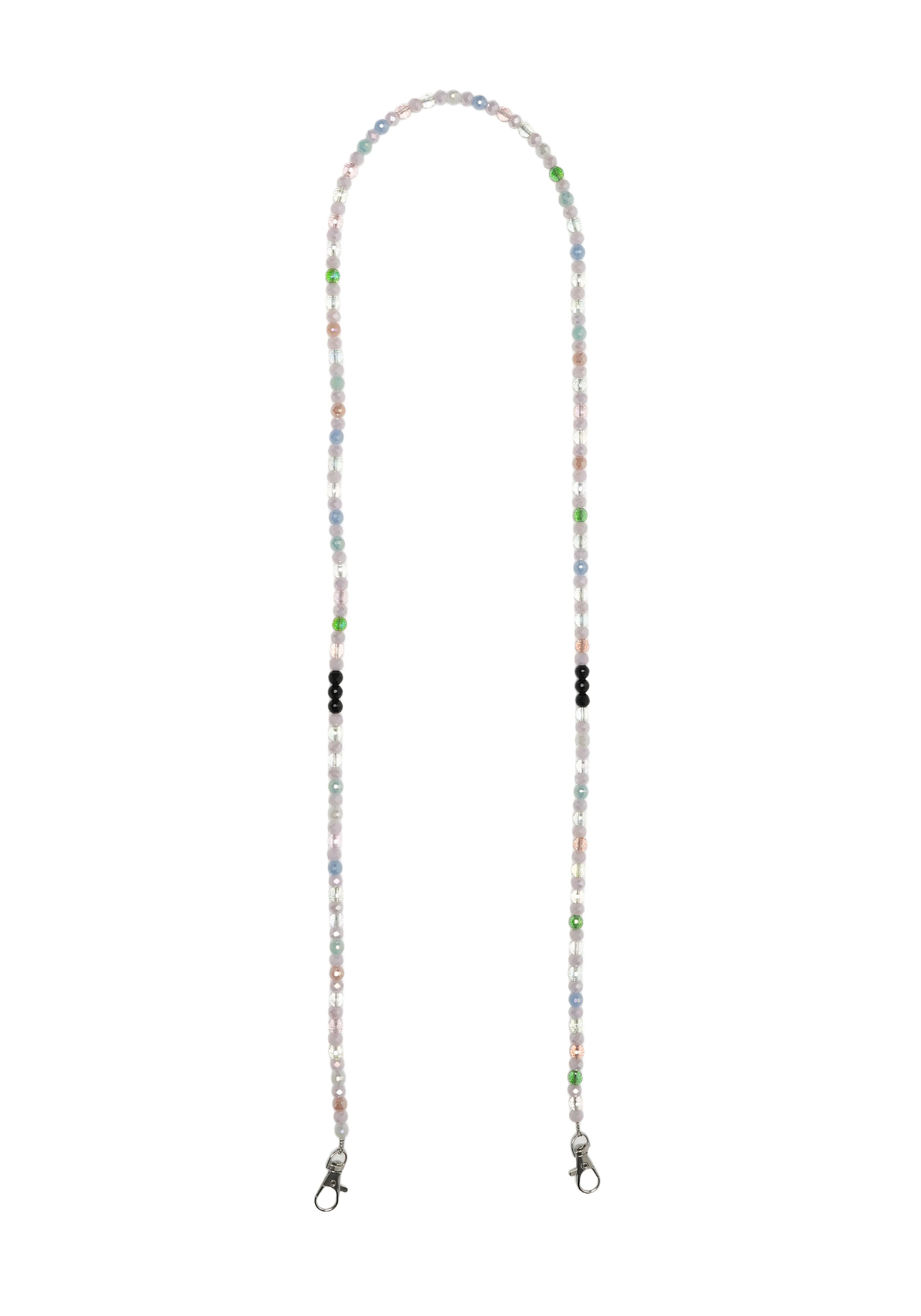 SHIMMER LINK — Crystal Mix Phone Strap