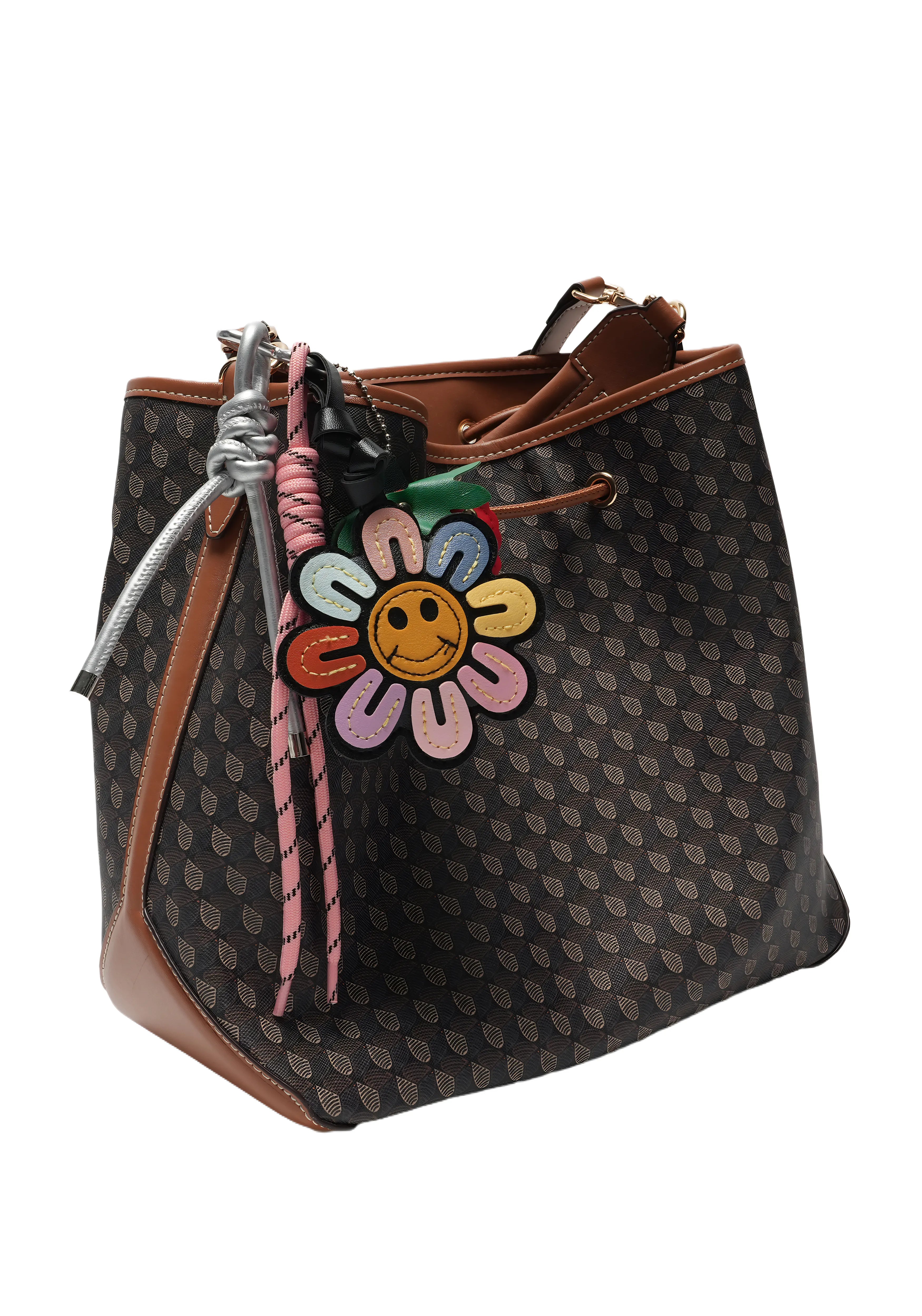 SWEET SPROUT — Strawberry & Flower bag Charm