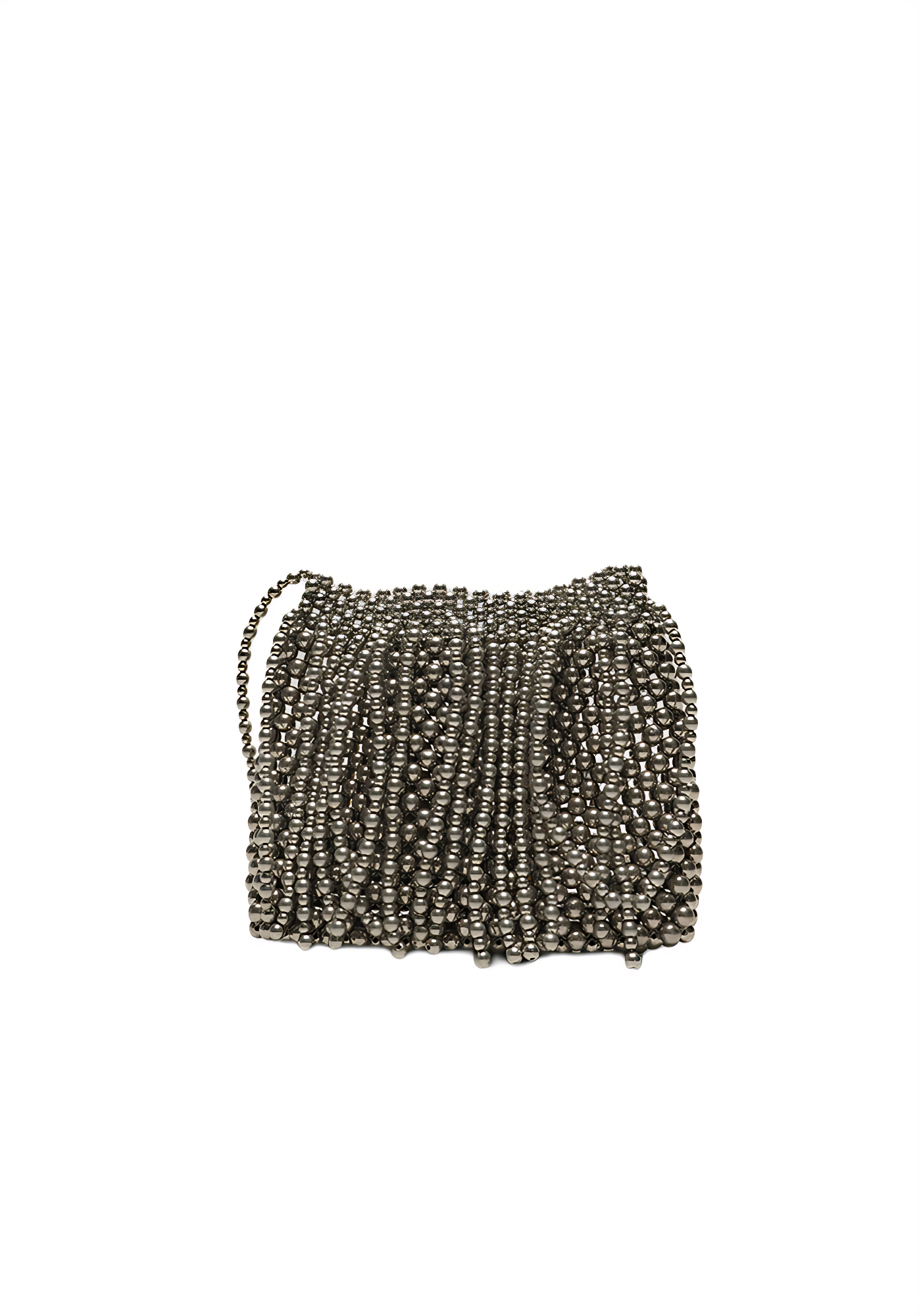 TWIST & TWINKLE — Draped Beaded Mini Bag