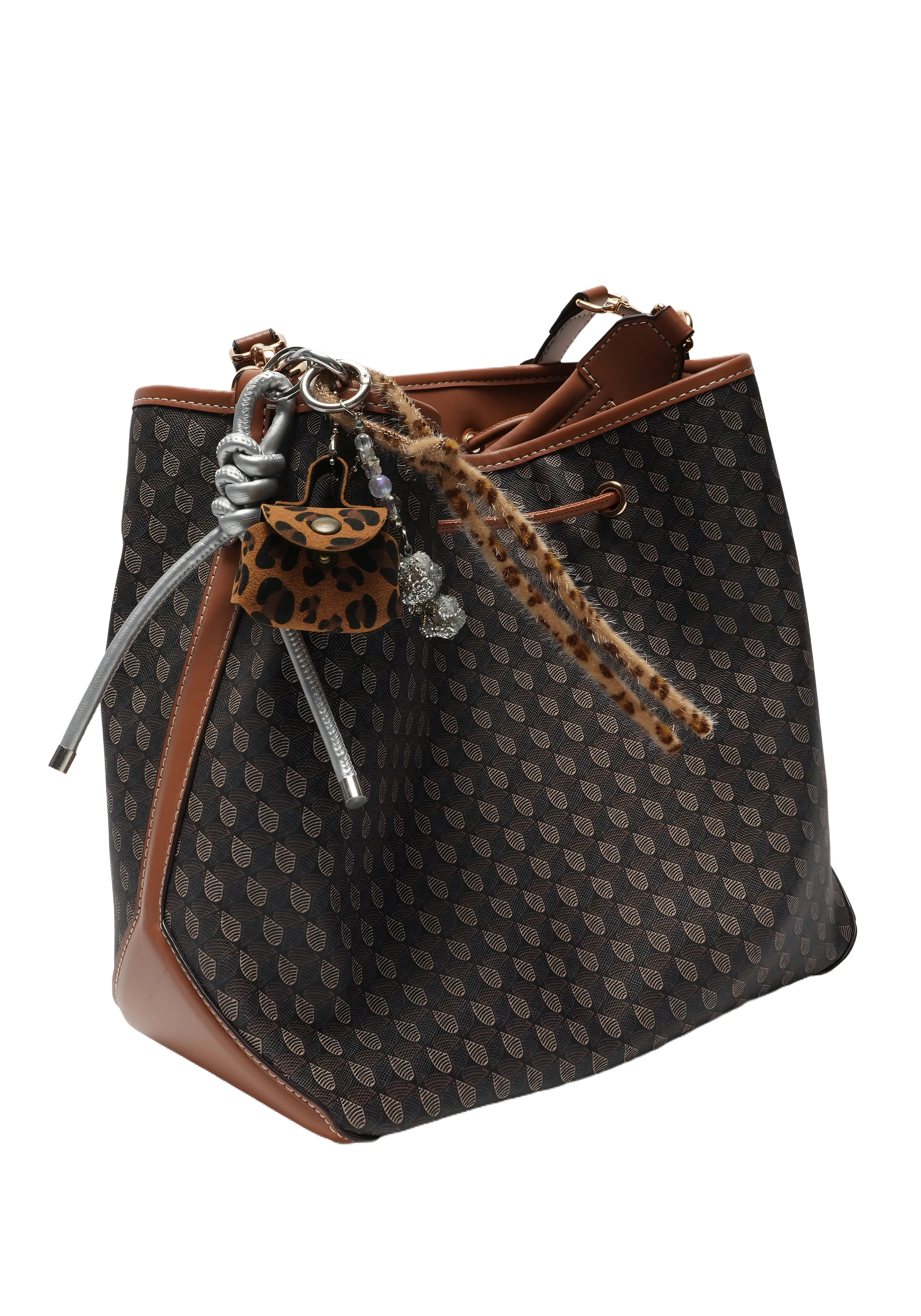 WILD CHARM — Leopard Mini Bag Charm