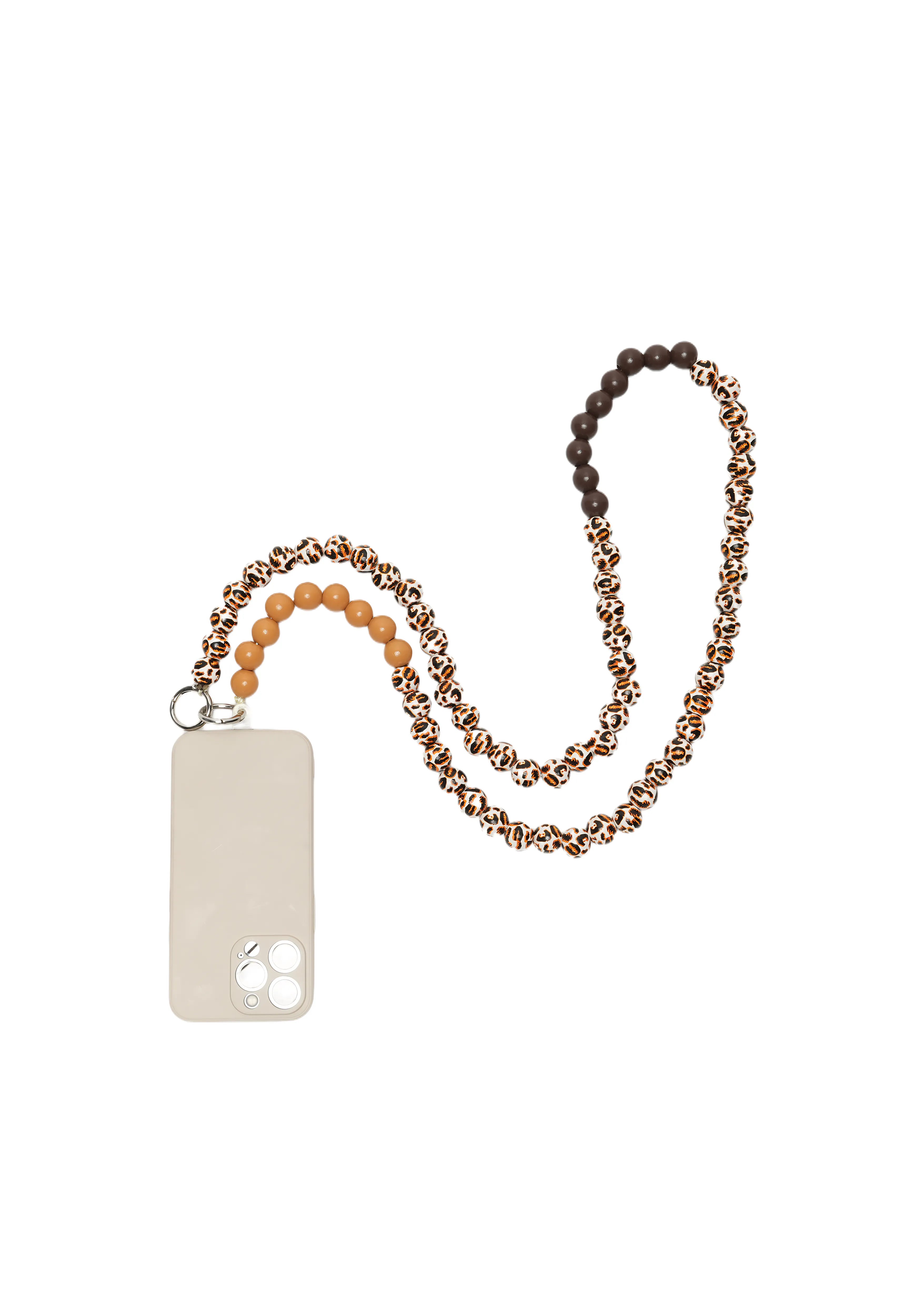 WILD CHAIN — Safari Beaded Phone Chain