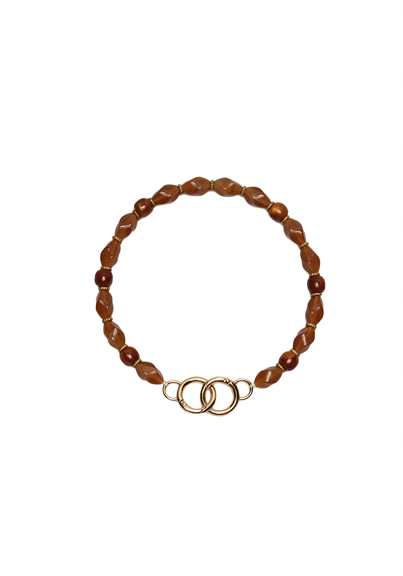 Amber Twist Phone Chain by Mila (Short)