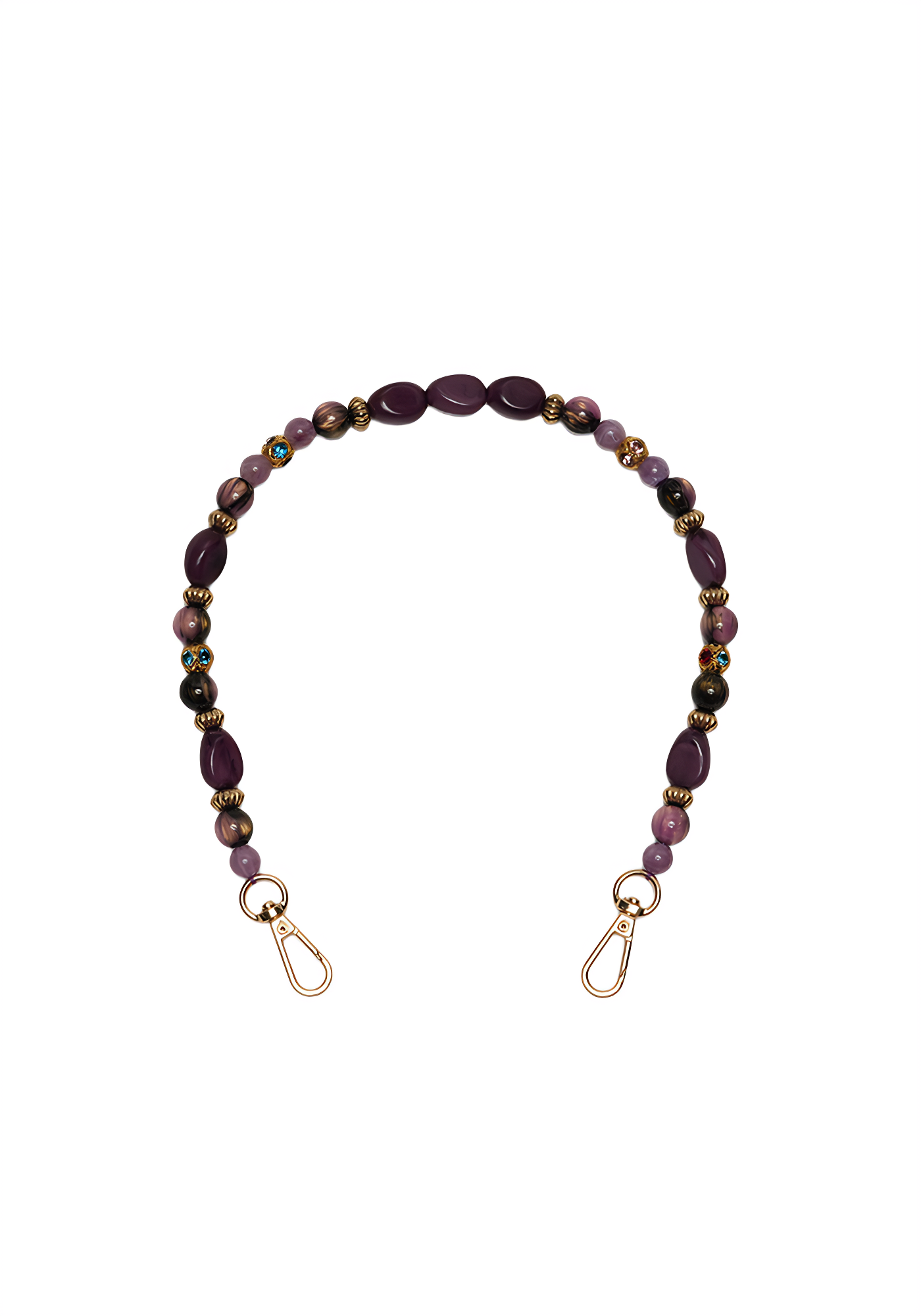 Cosmic Grape Phone Chain by Mila (Short)