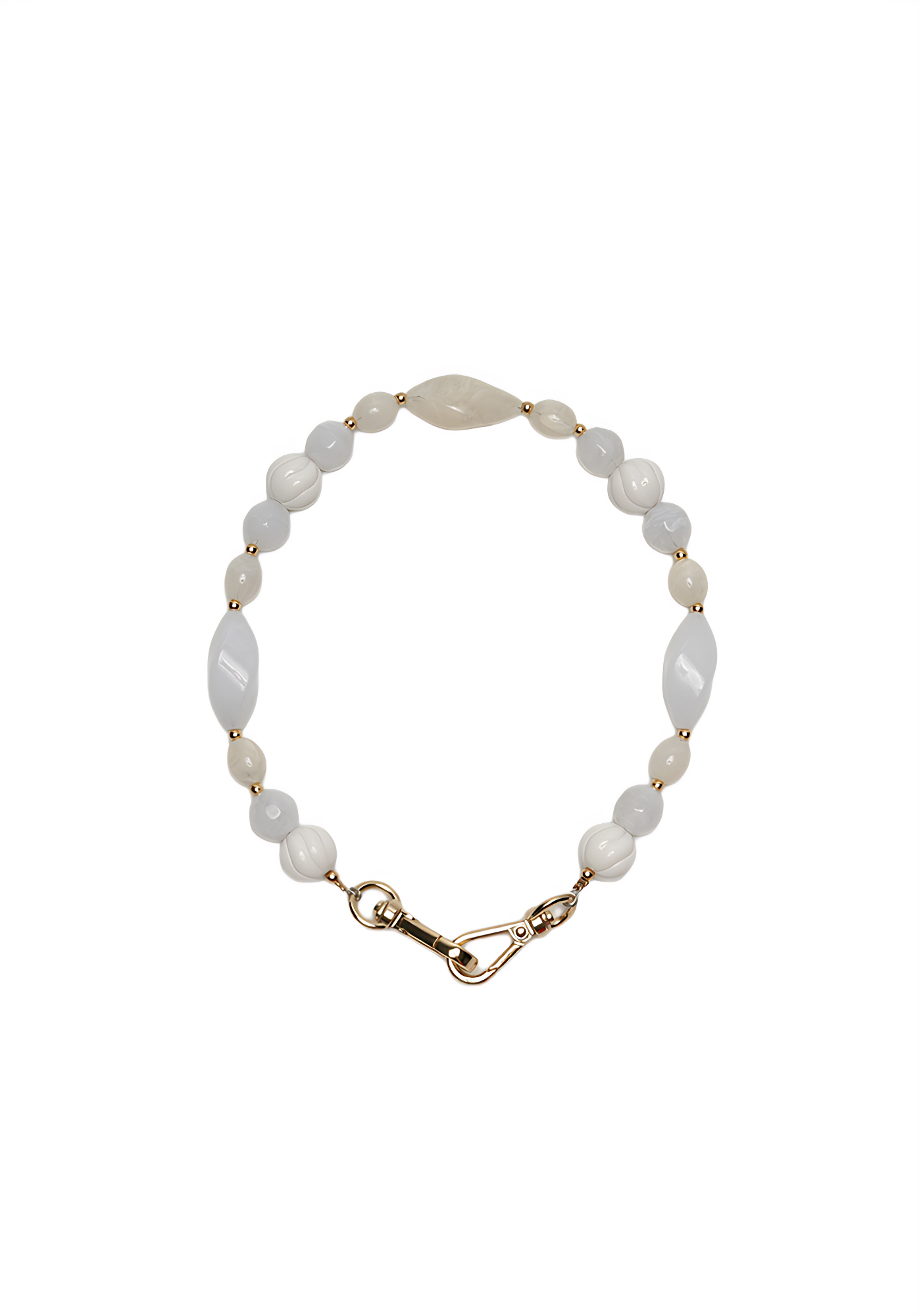 Frosted Shell Phone Chain by Mila (Short)