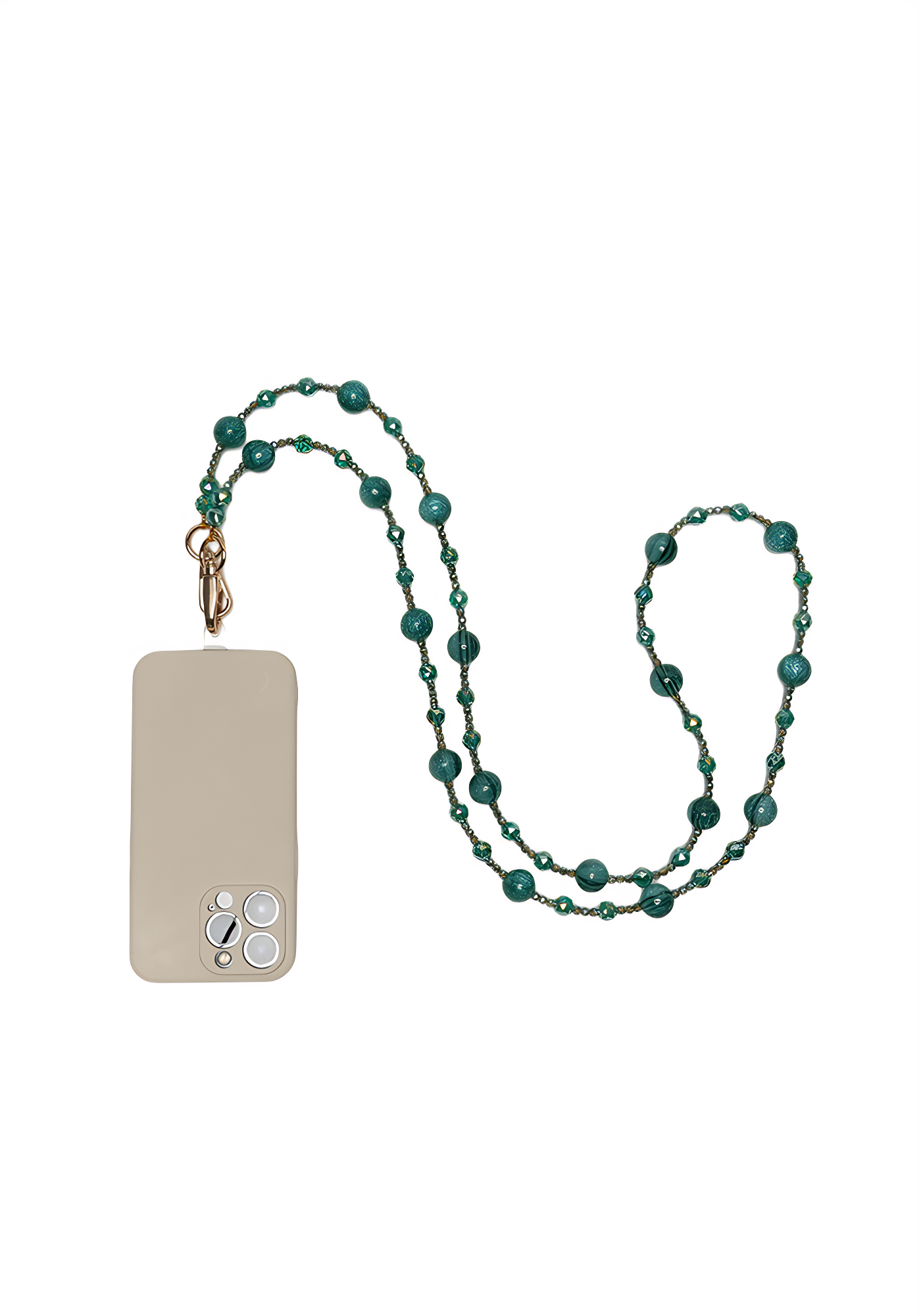 Malachite Garden Phone Chain by Mila (Long)