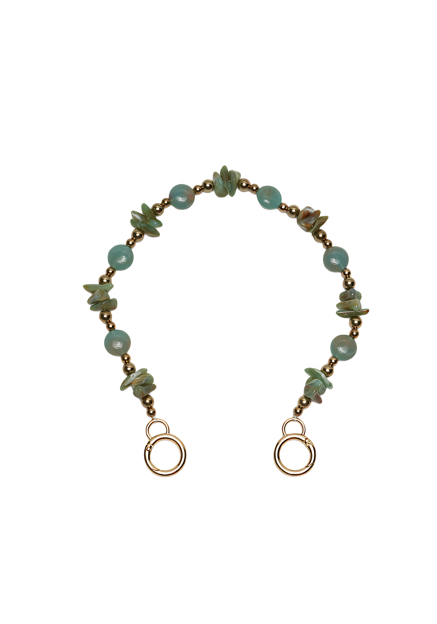 Sea Pebble Phone Chain by Mila (Short)