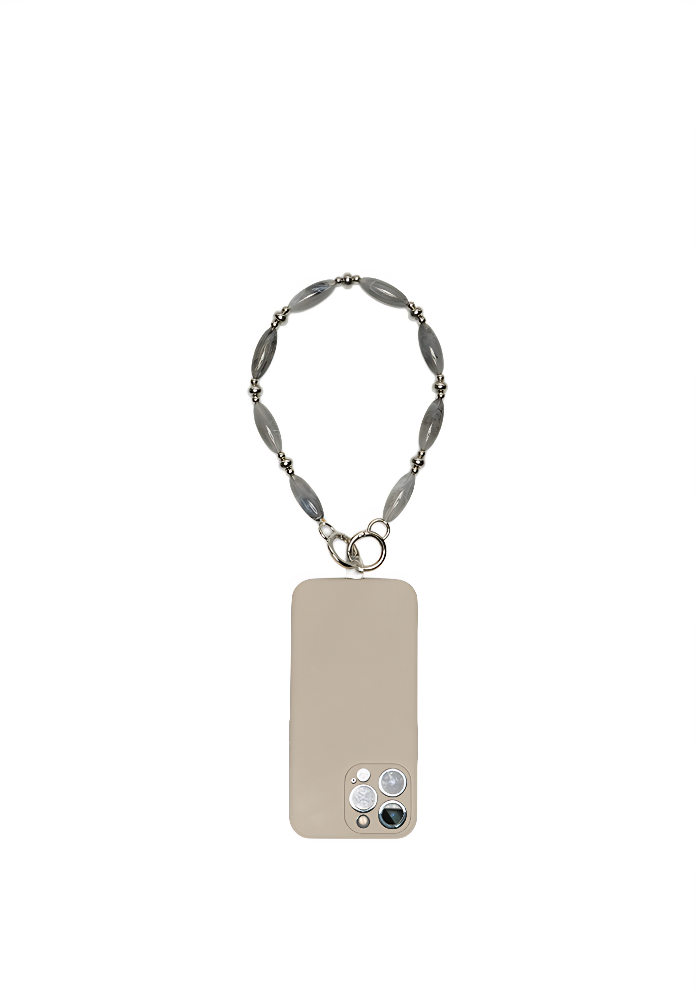 Silver Drift Phone Chain by Mila (Short)