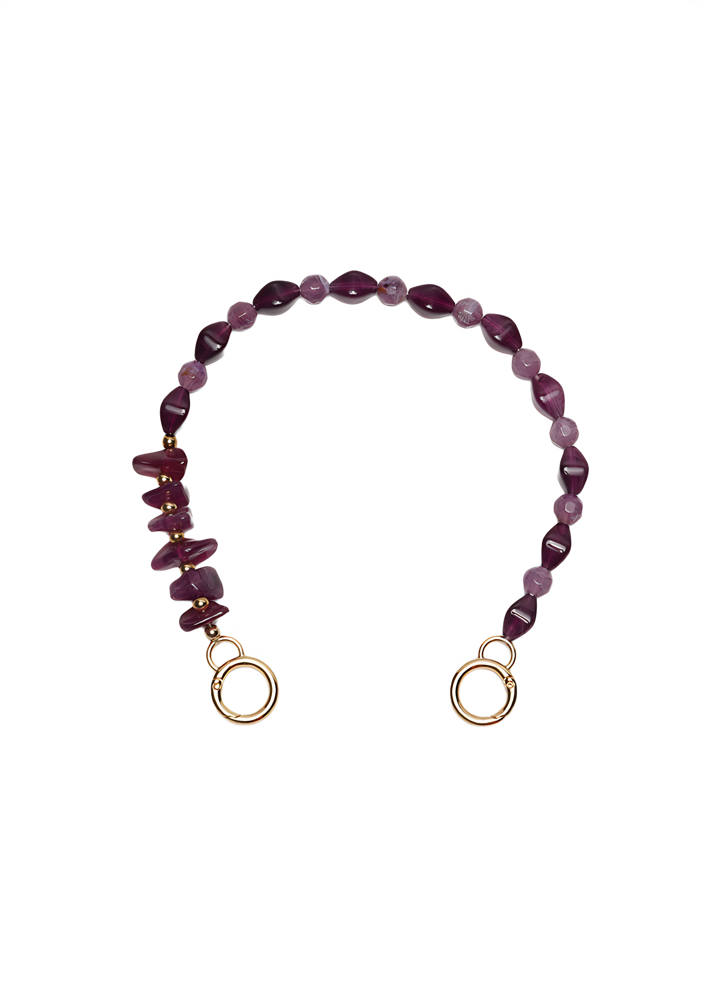 Violet Shard Phone Chain by Mila (Short)