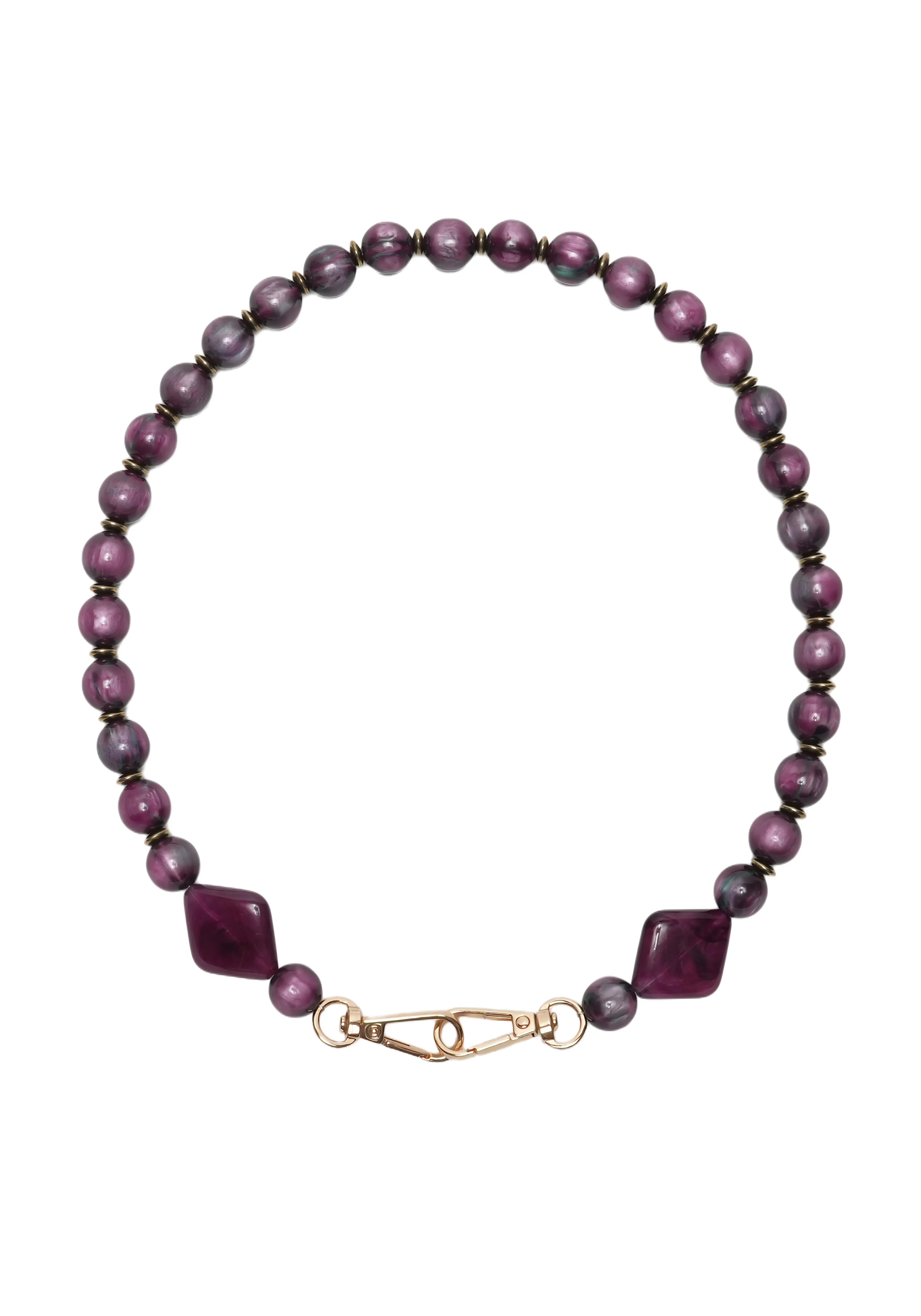 ASTRA LITE — Geometric Bead Phone Chain