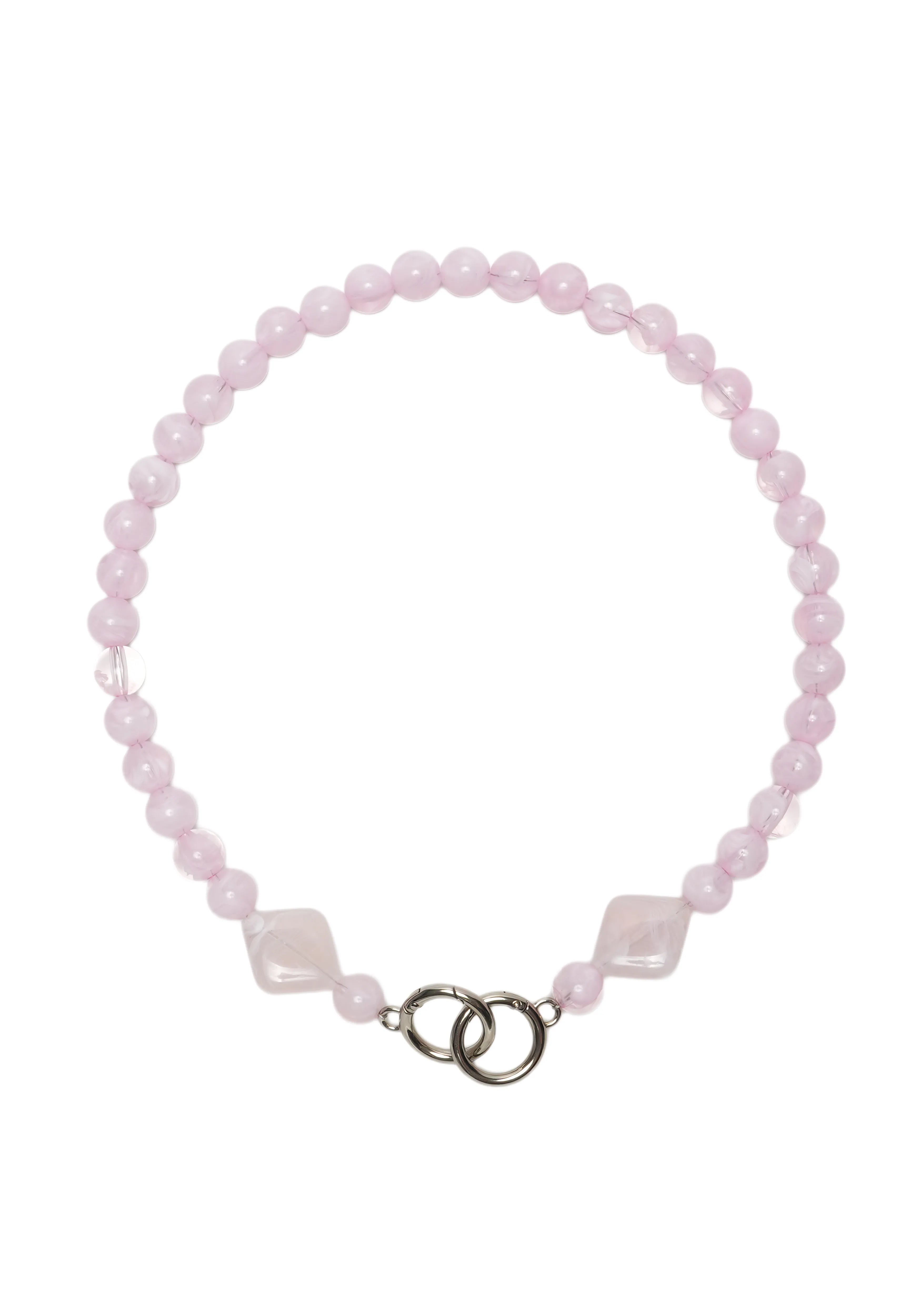 AURA — Diamond Accent Bead Phone Chain