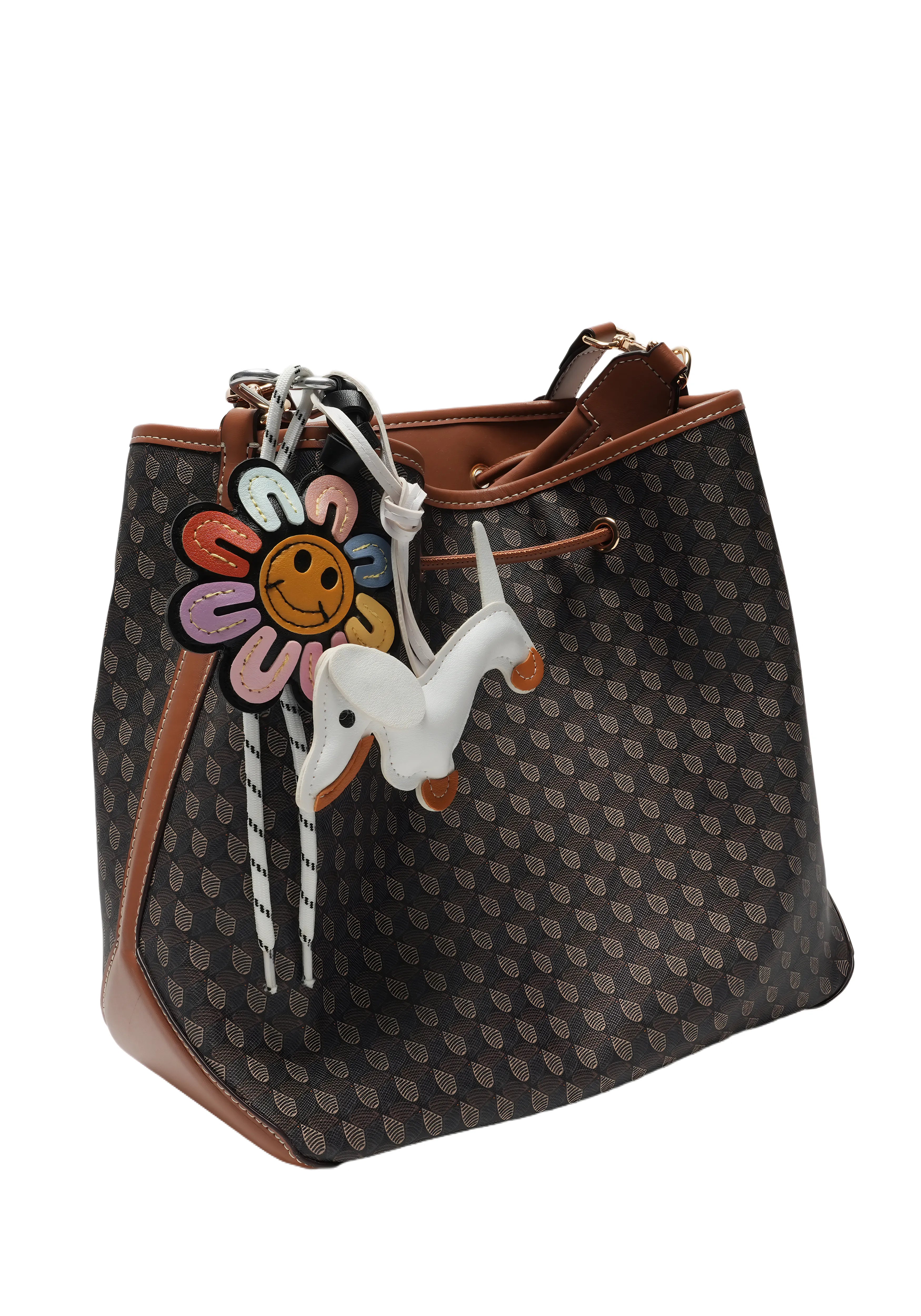 BARK & BLOOM — Dog & Flower bag Charm