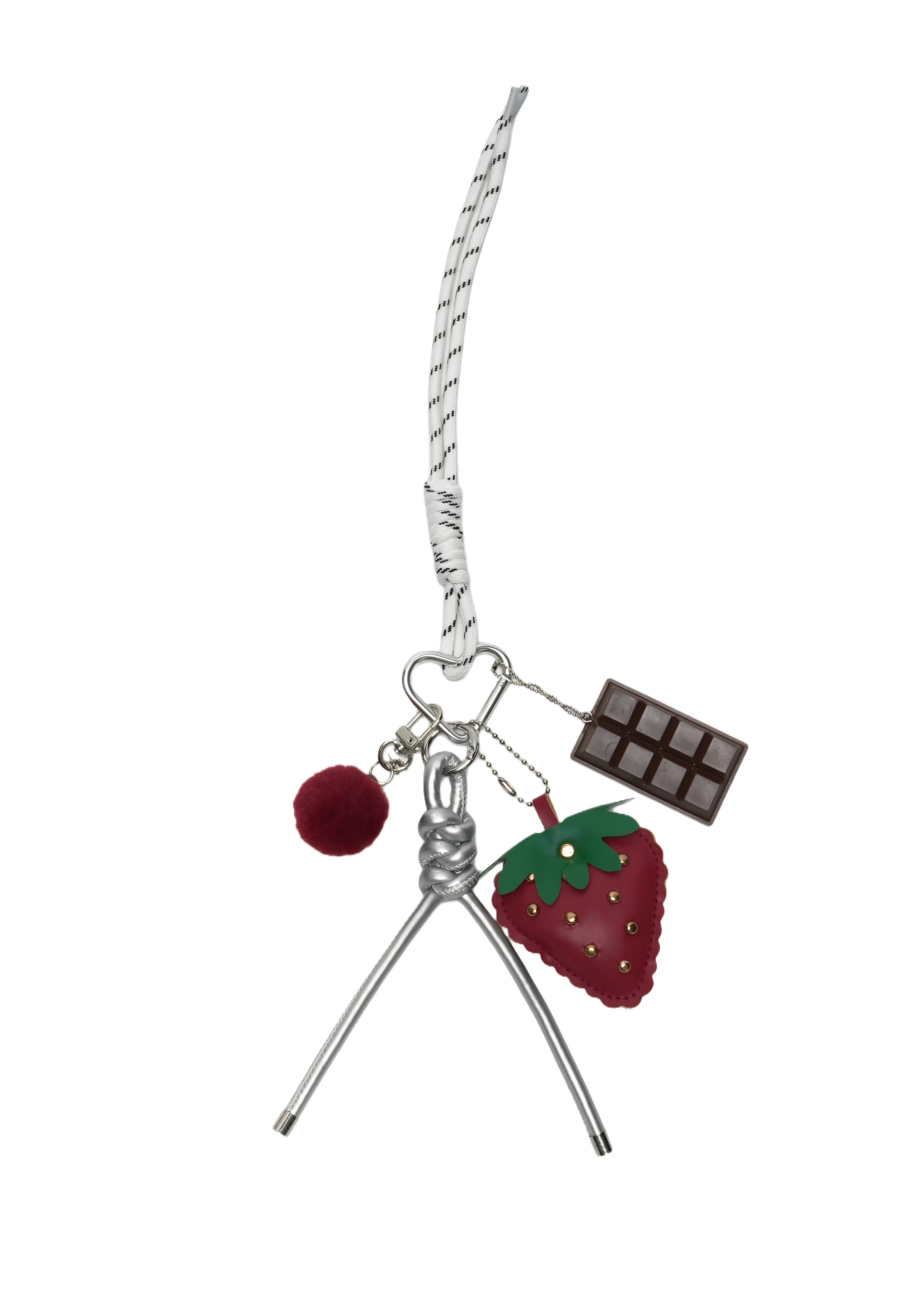 BERRY CHOCO TWIST — Charm Strap
