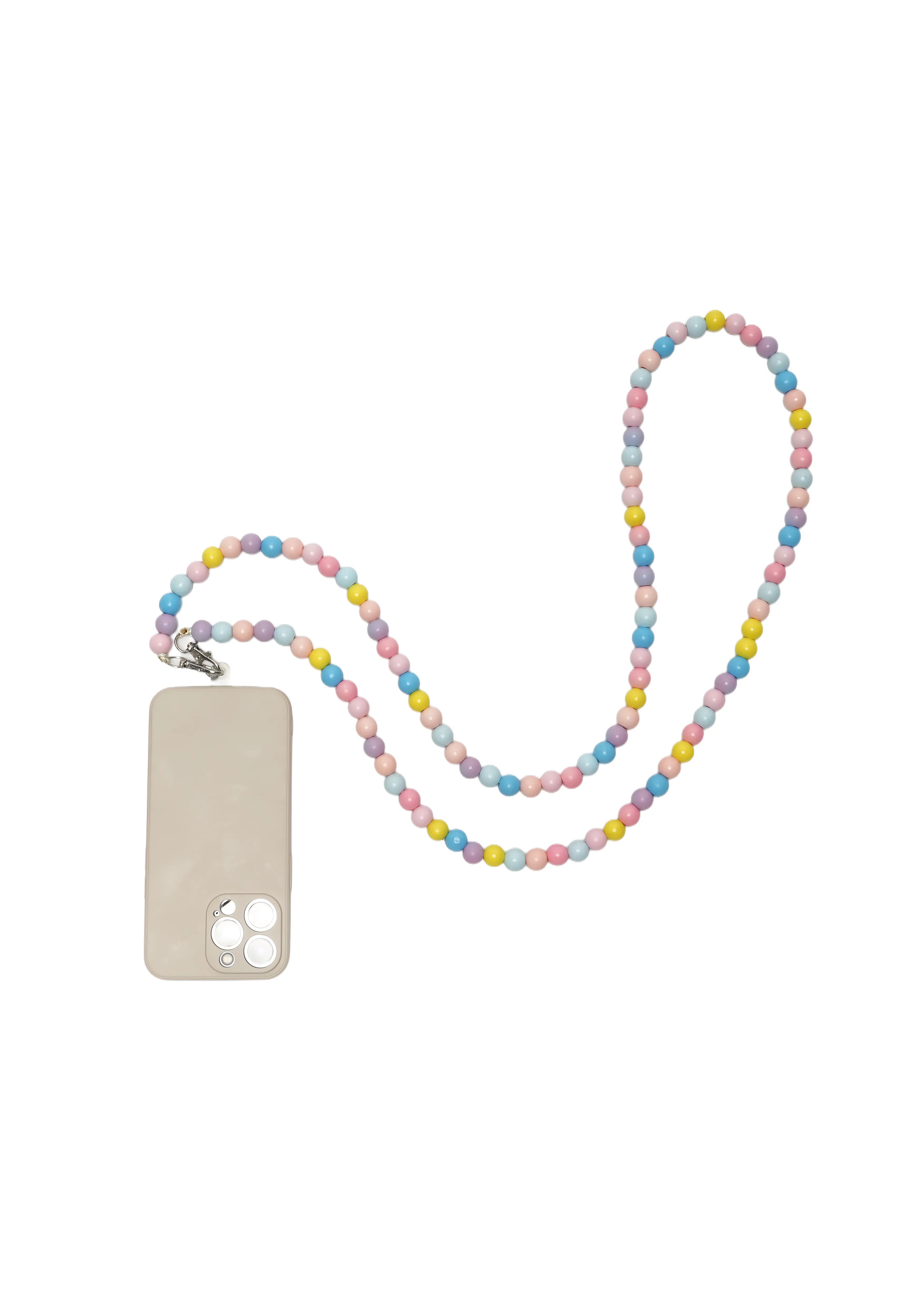 BUBBLE BEAD — Pastel Pop Phone Strap