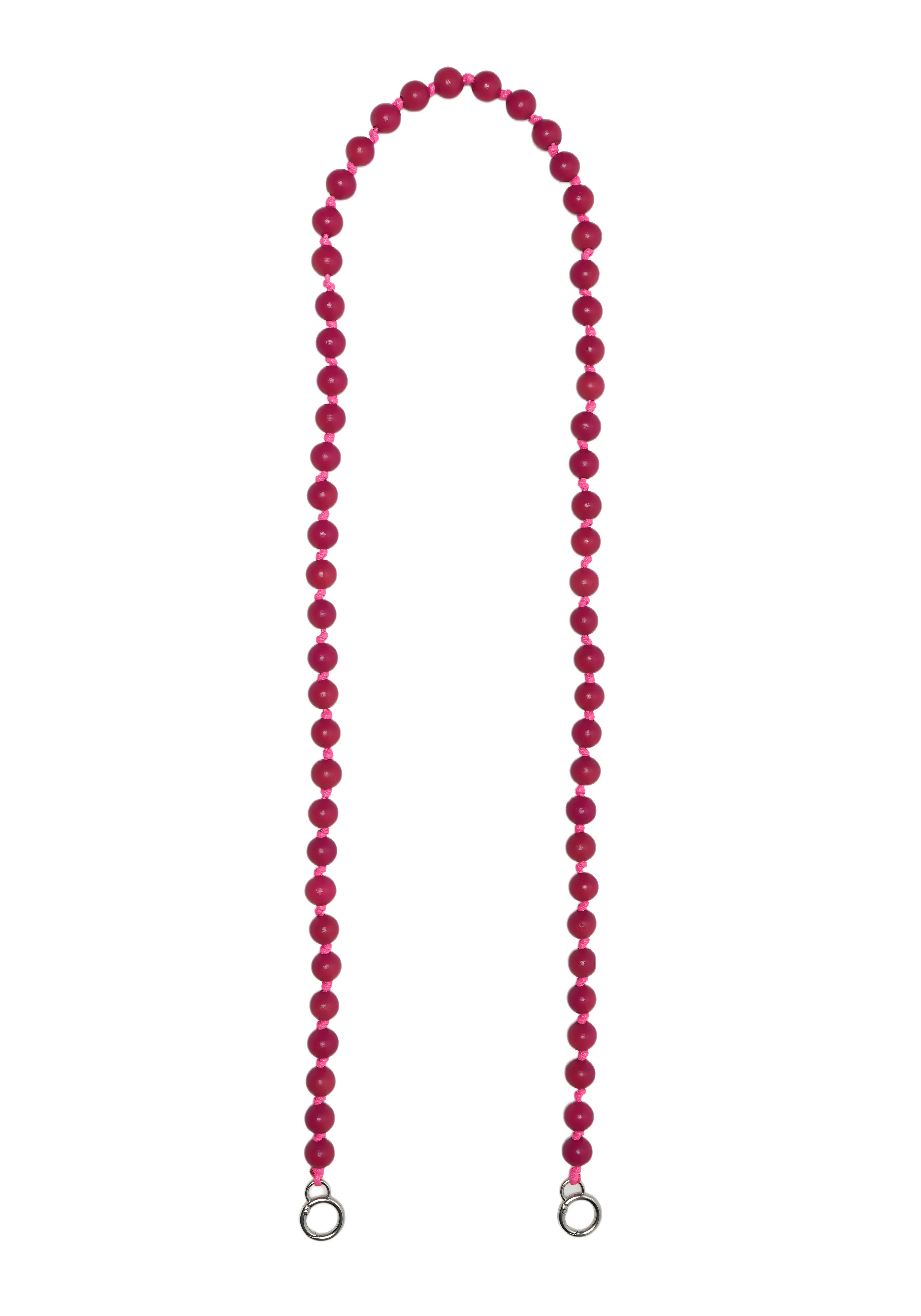 BUBBLE BEAD — Solid Pop Phone Strap