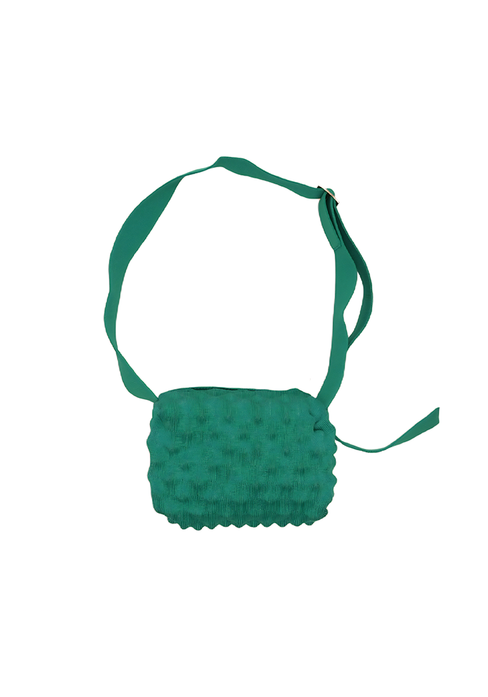 BUBBLE BEAT — Textured Crossbody Bag