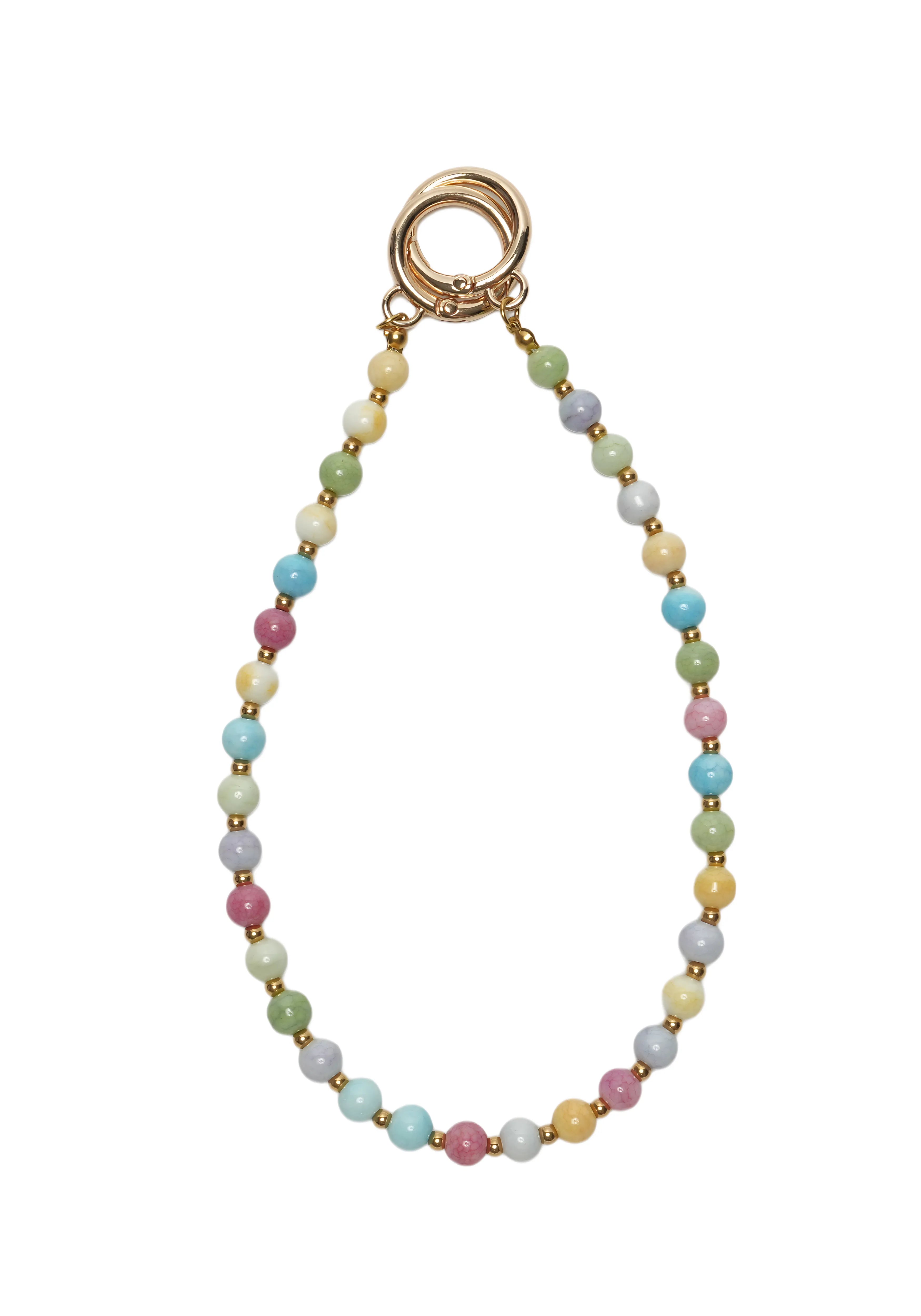 CANDY ORBIT — Enamel Beaded Phone Chain