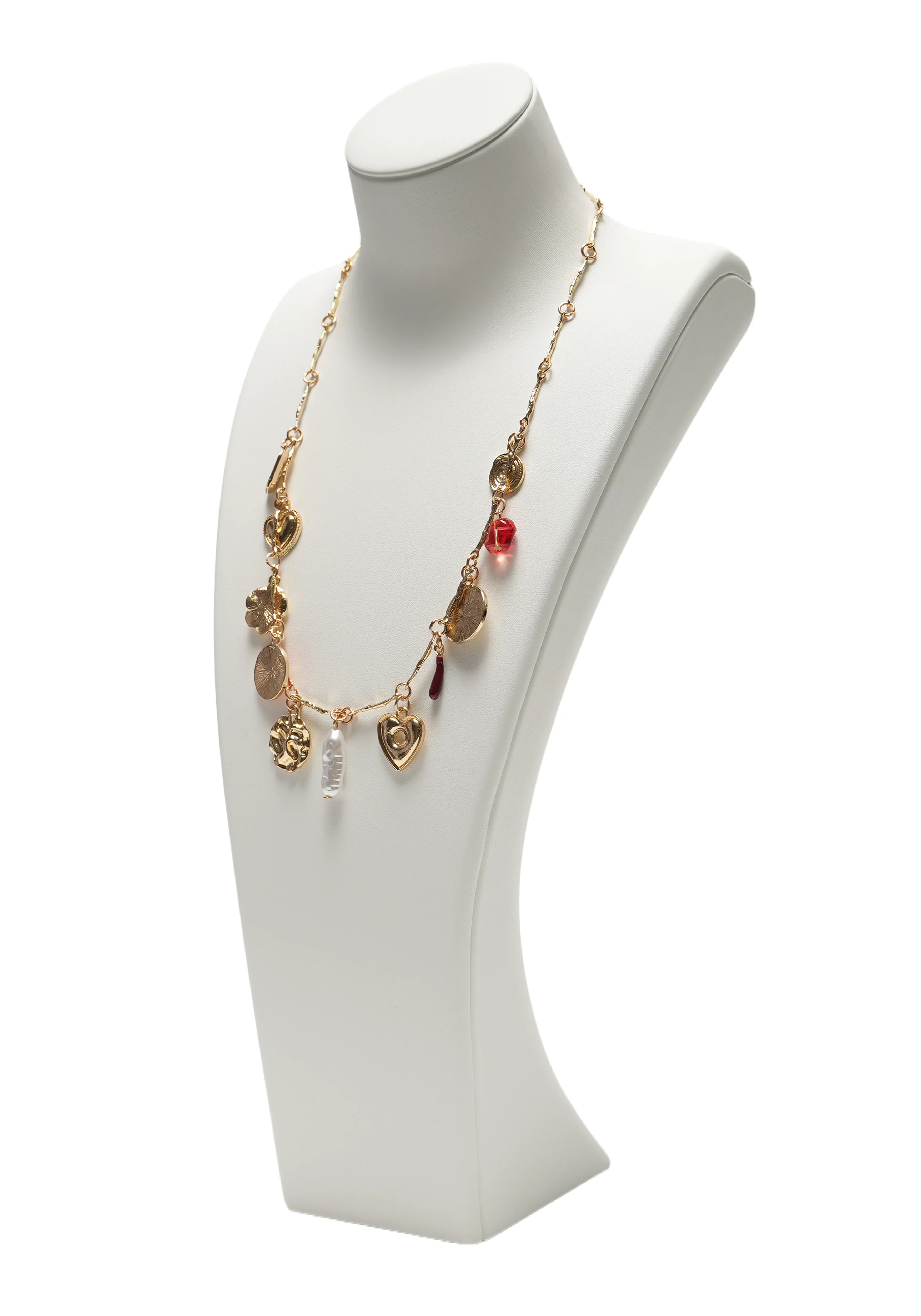 CHARM AMORE — Heart & Icon Necklace