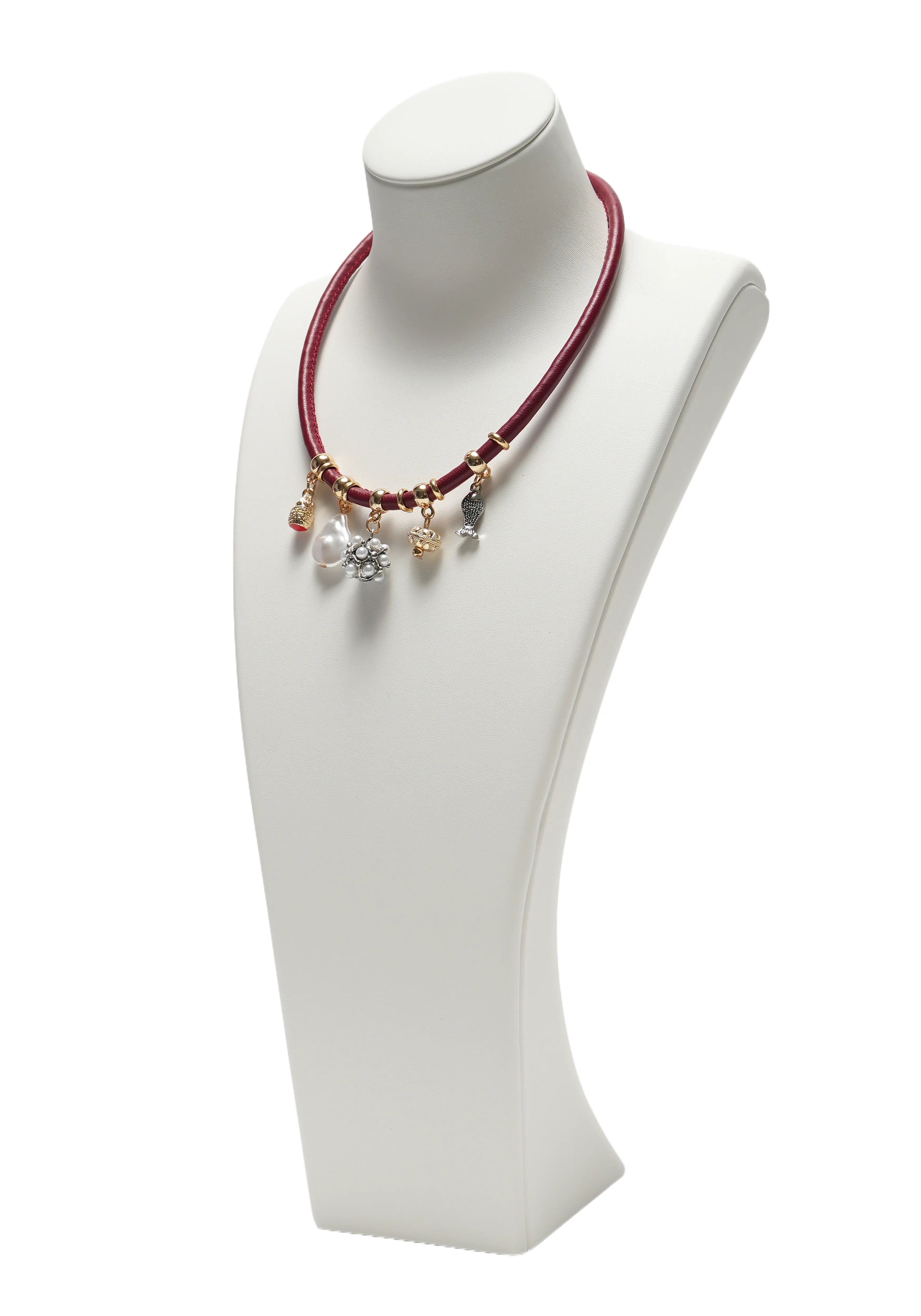 CHARM TALE — Pearl & Icon Necklace