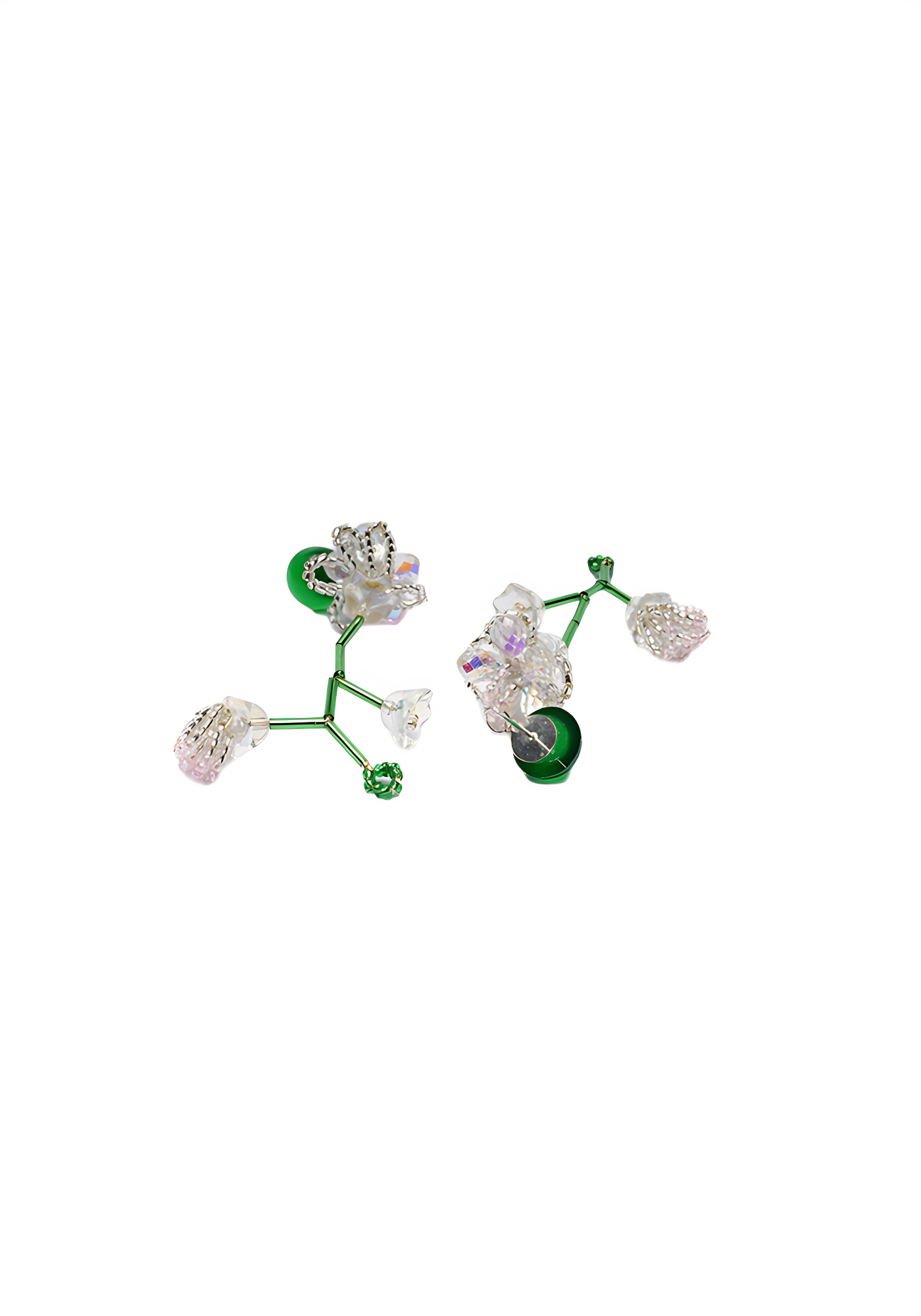 FOREST LILT — Crystal Vine Earrings