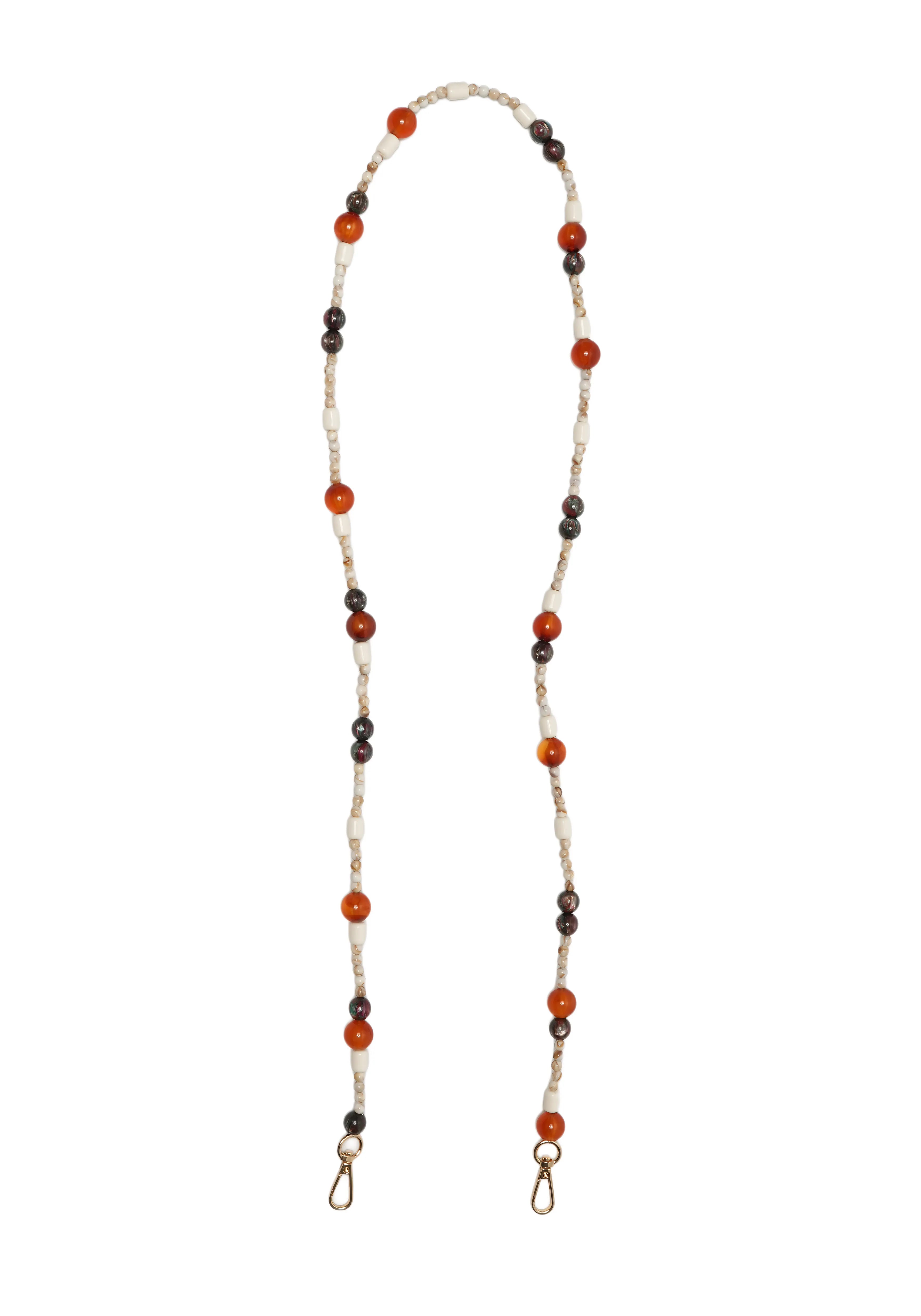 GEM BEAD — Amber Glow Phone Strap