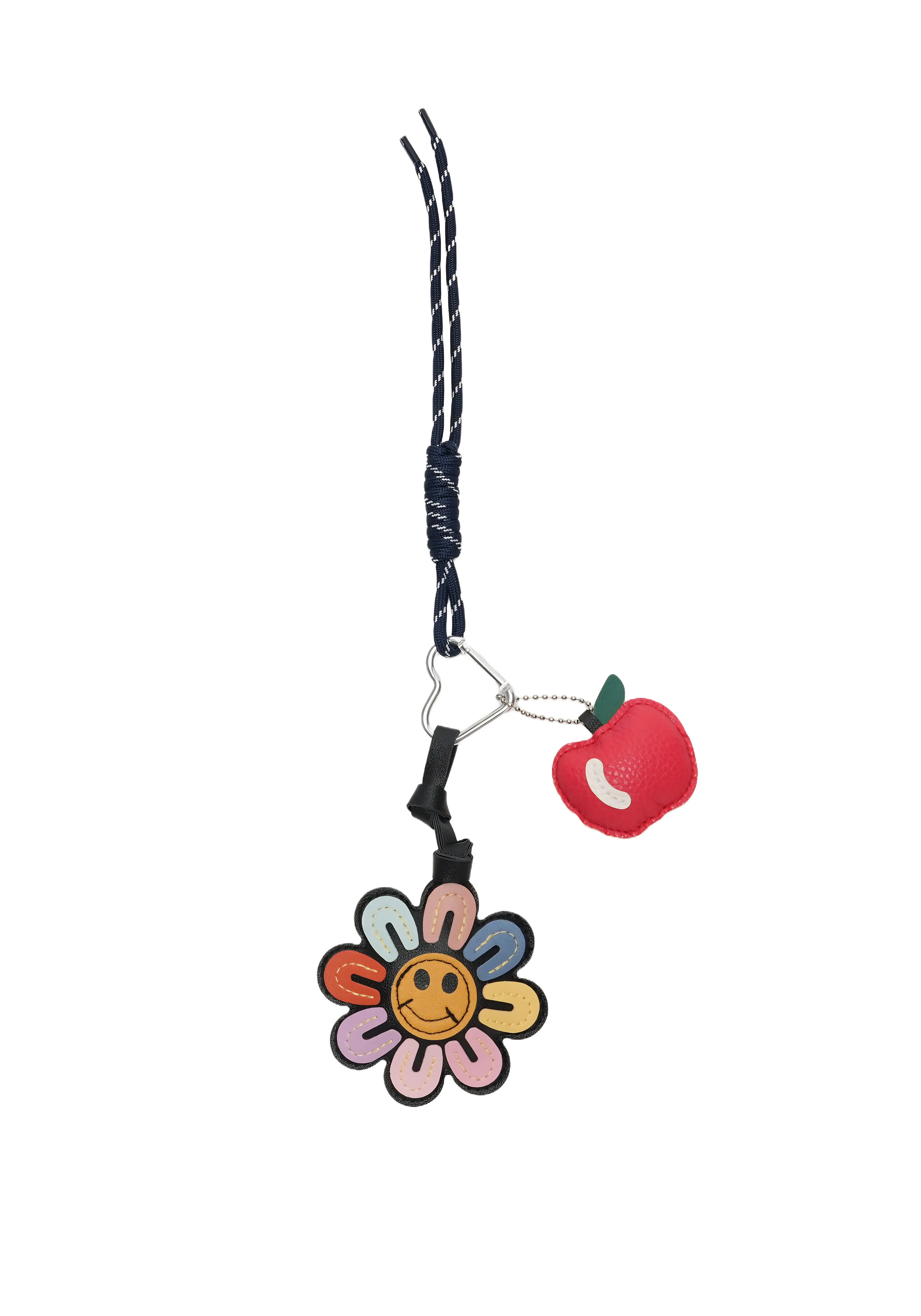 HAPPY BUDDIES — Flower & Apple bag Charm