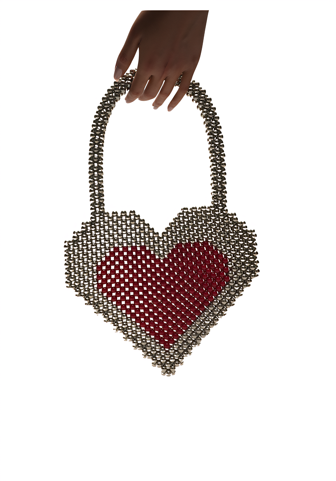 LOVE BYTE — Pixel Heart Bag