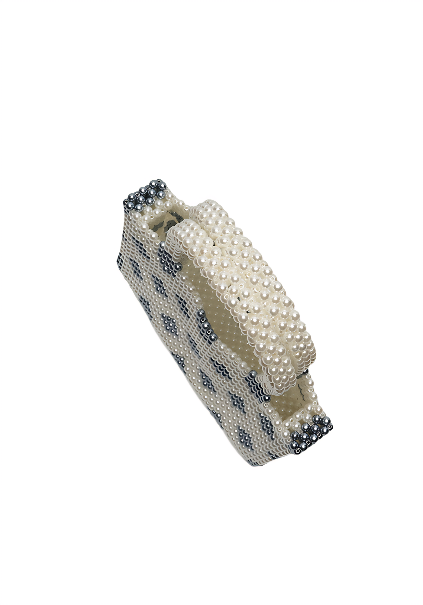 MONO MARQUISE — Beaded Top Handle Bag