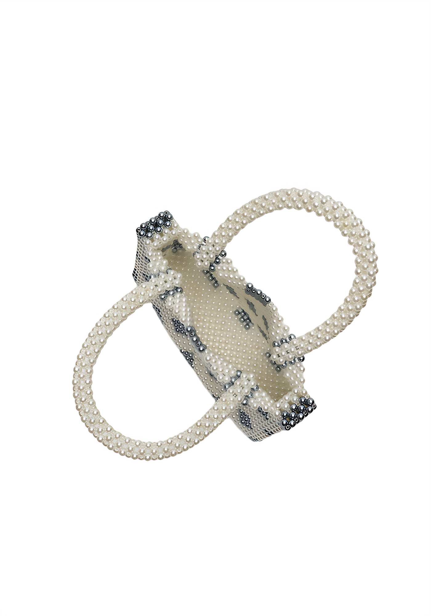 MONO MARQUISE — Beaded Top Handle Bag