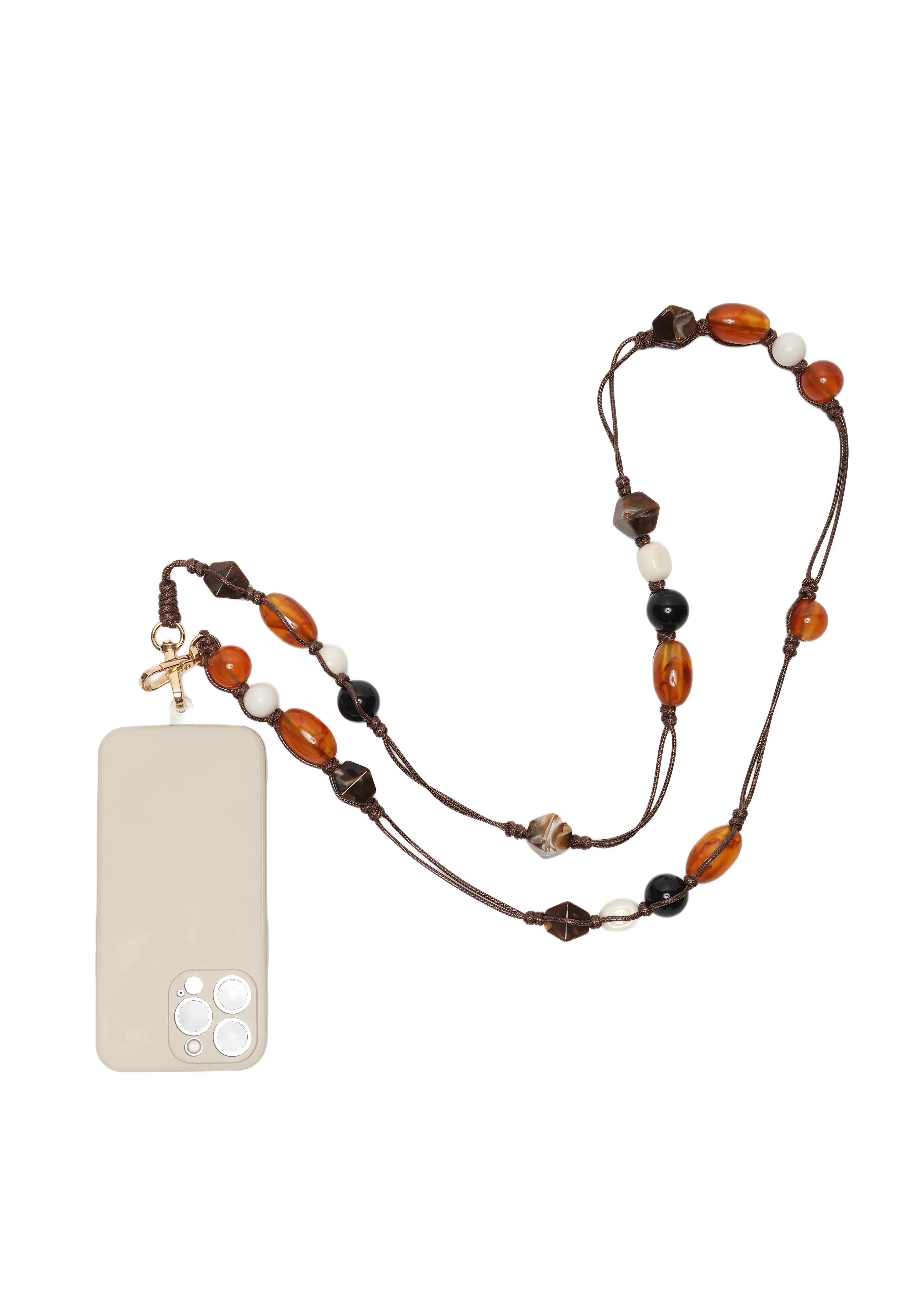 NOMAD BEAD — Earth Tone Phone Strap