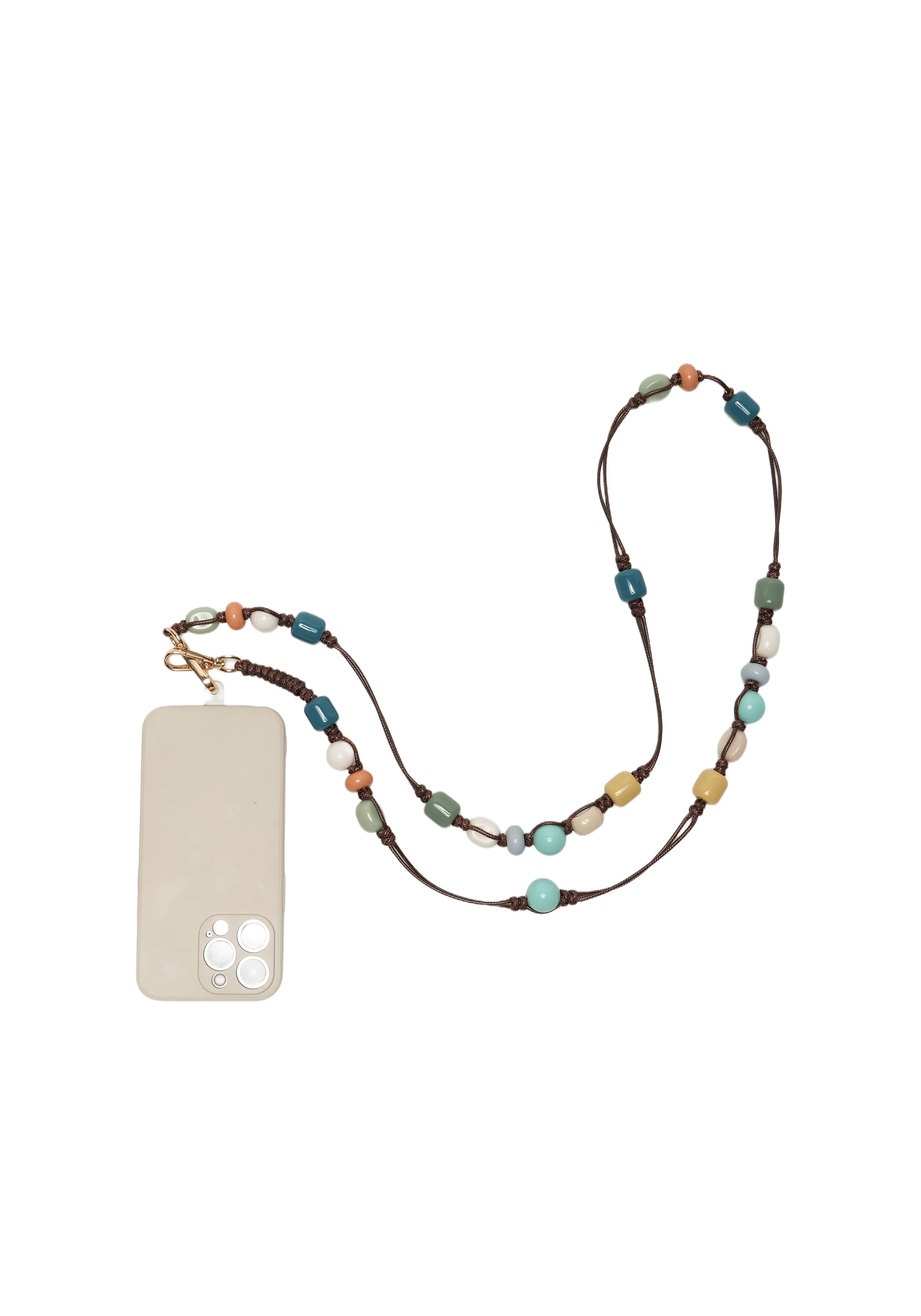 NOMAD BEAD — Corded Mix Phone Strap
