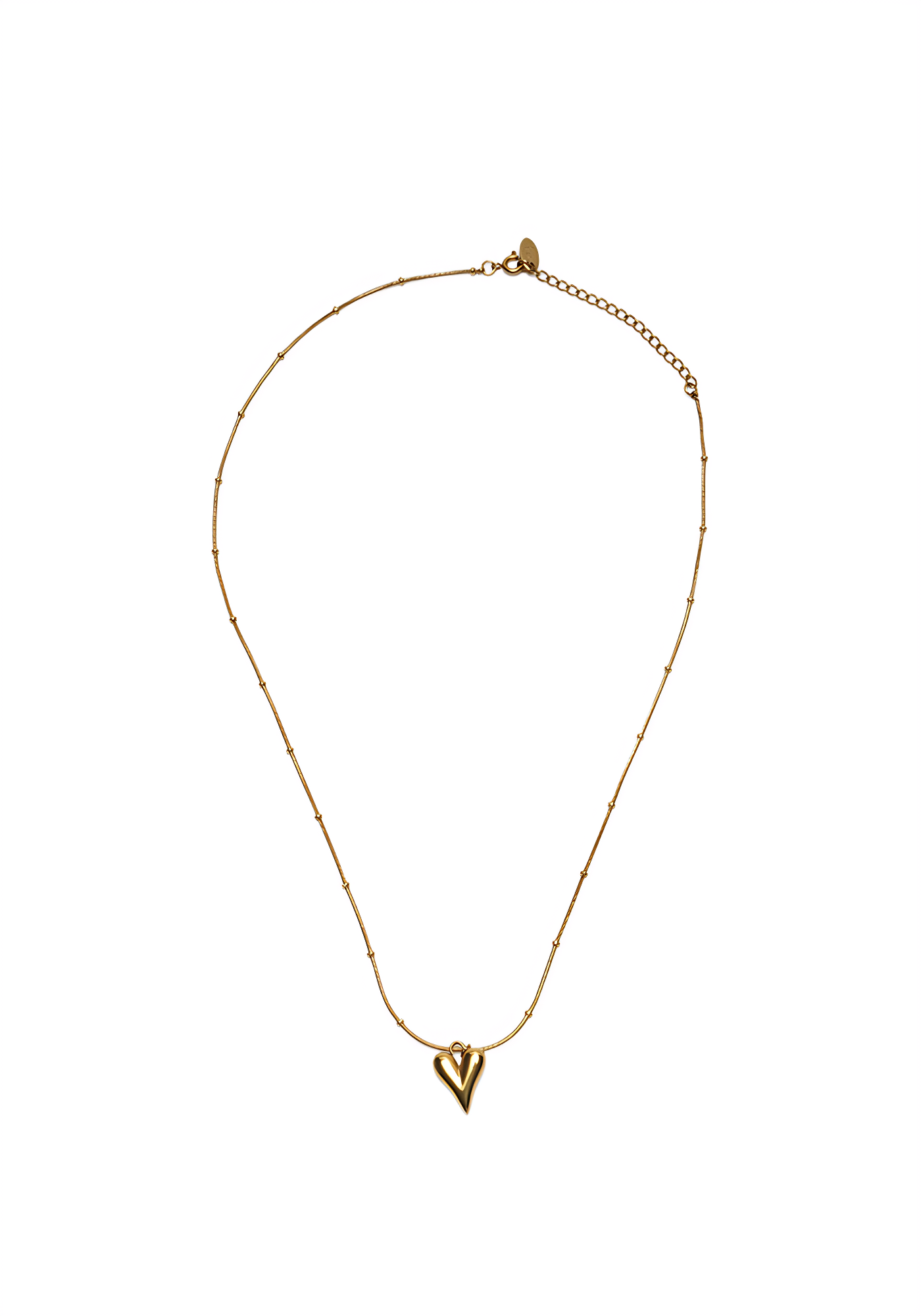 OPEN HEART — Modern Charm Necklace