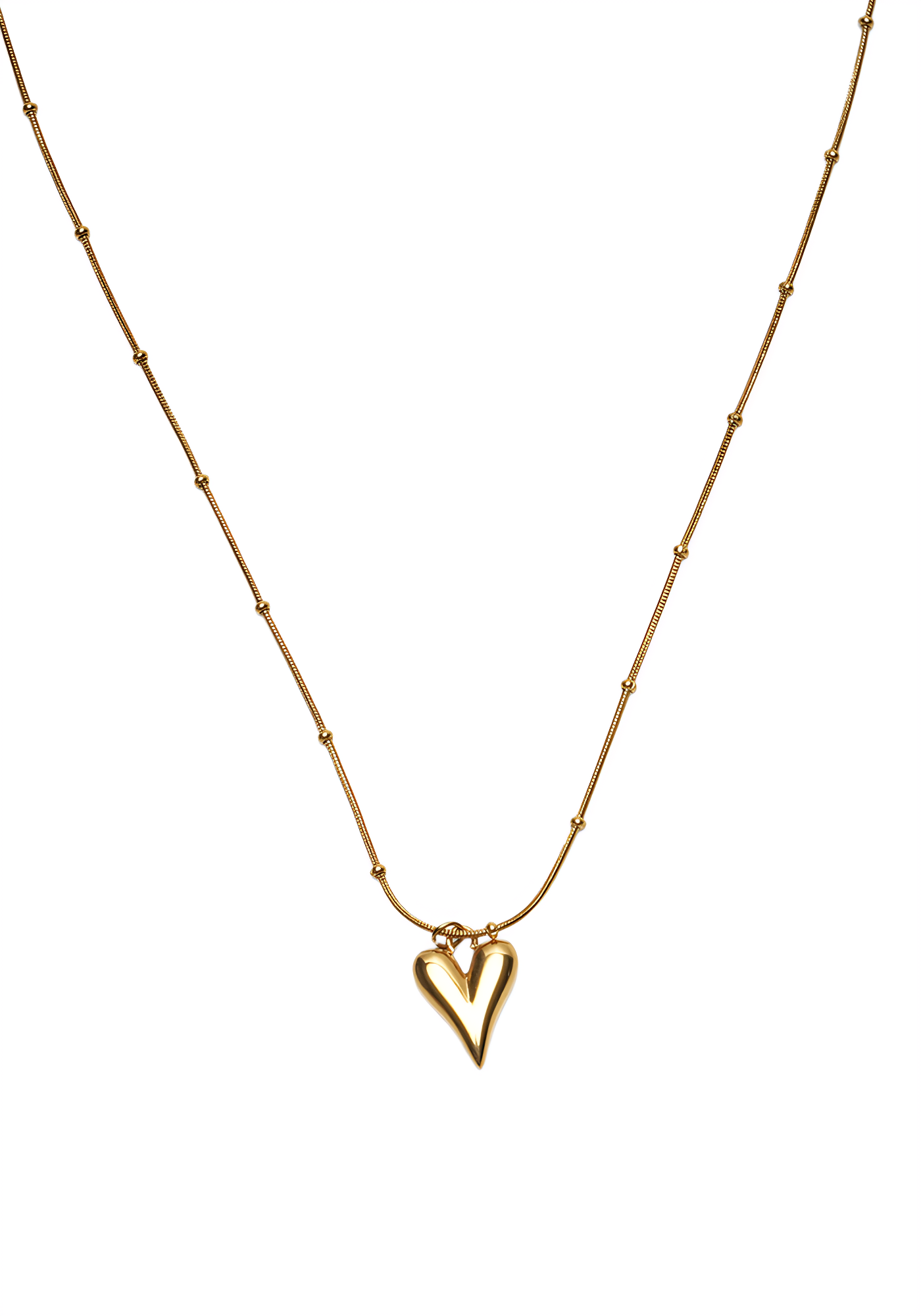 OPEN HEART — Modern Charm Necklace